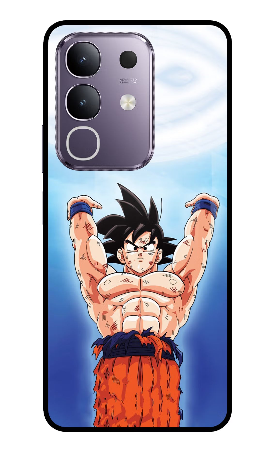 Goku Power Vivo T4x 5G Glass Case - Goku Power Vivo T4x 5G Glass Case Goku Power Vivo T4x 5G Glass Case
