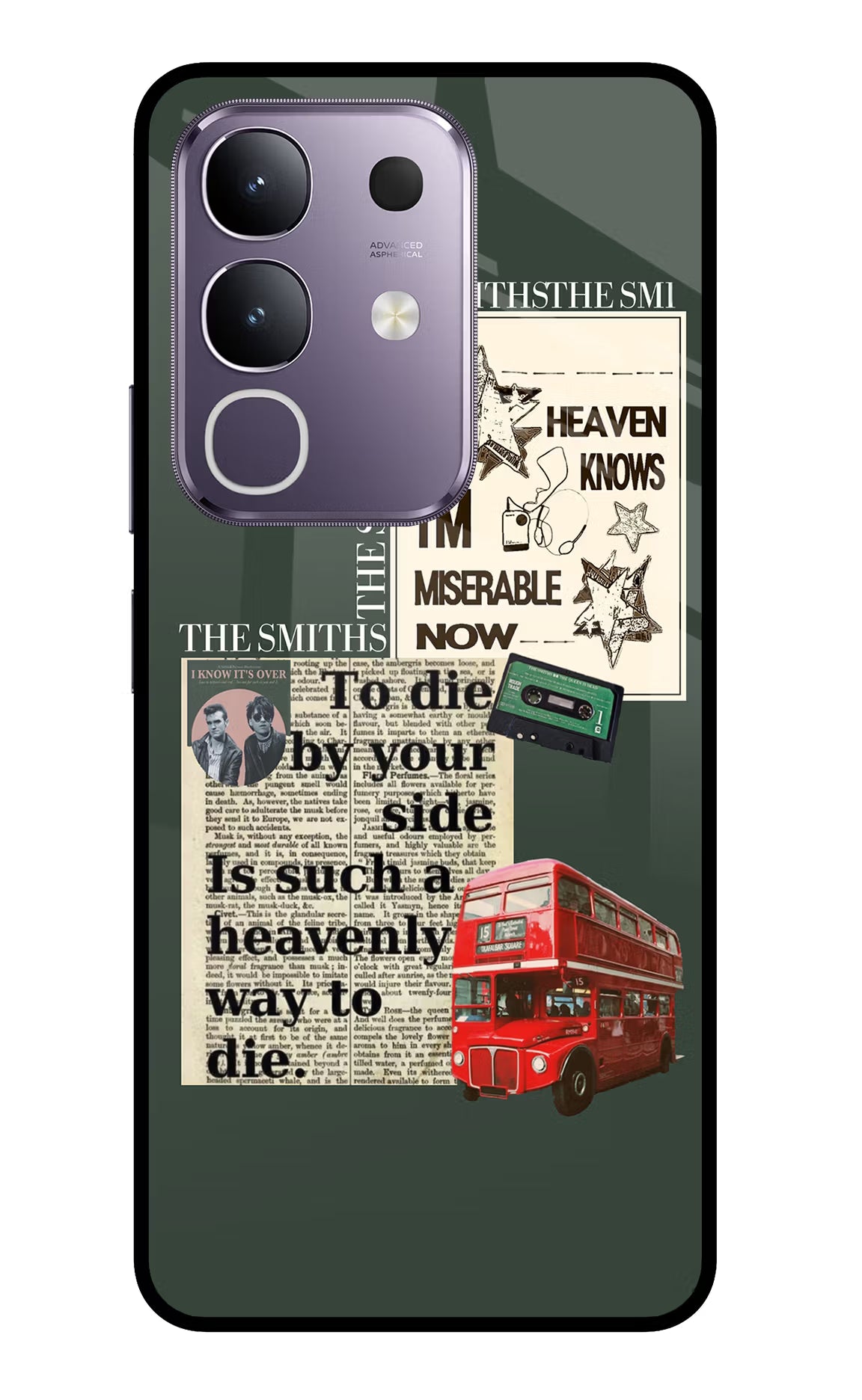 The Smiths Vivo T4x 5G Glass Case - The Smiths Vivo T4x 5G Glass Case The Smiths Vivo T4x 5G Glass Case