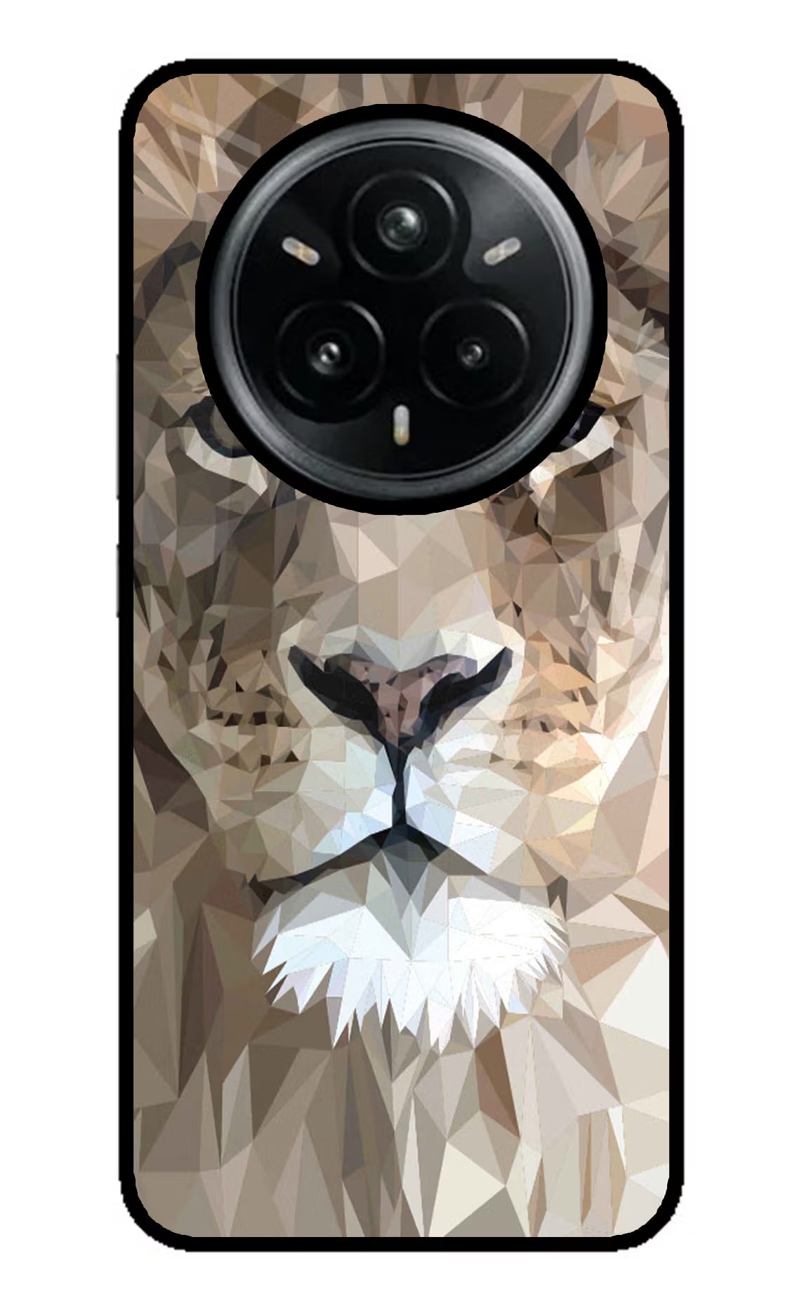 Lion Art Realme 14 Pro Plus 5G Glass Case - Lion Art Realme 14 Pro Plus 5G Glass Case Lion Art Realme 14 Pro Plus 5G Glass Case
