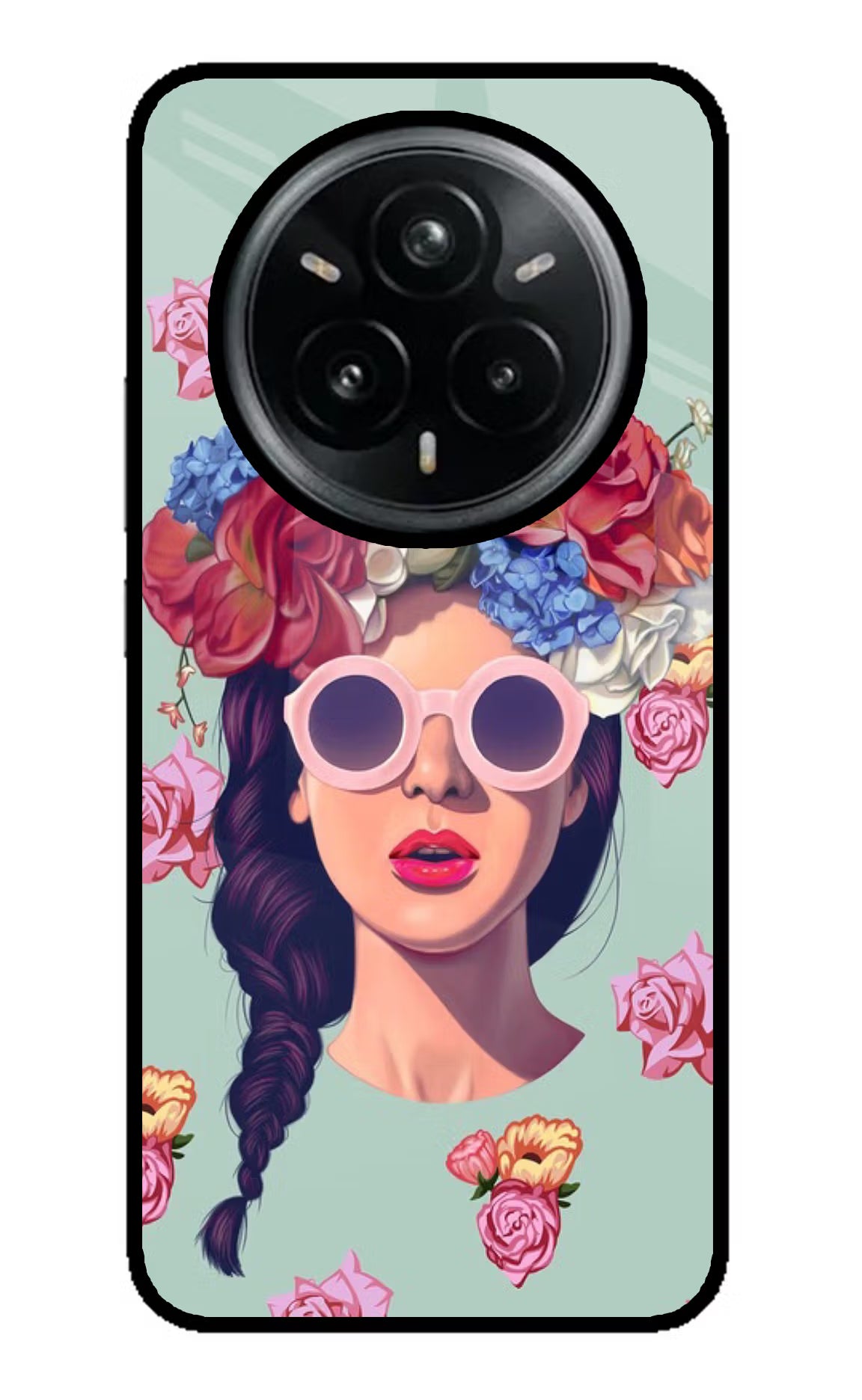 Pretty Girl Realme 14 Pro Plus 5G Glass Case - Pretty Girl Realme 14 Pro Plus 5G Glass Case Pretty Girl Realme 14 Pro Plus 5G Glass Case