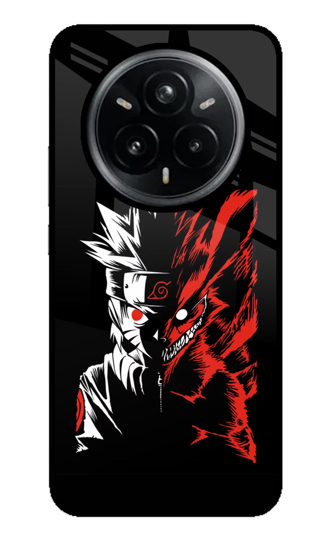 Naruto Two Face Realme 14 Pro Plus 5G Glass Case - Naruto Two Face Realme 14 Pro Plus 5G Glass Case Naruto Two Face Realme 14 Pro Plus 5G Glass Case