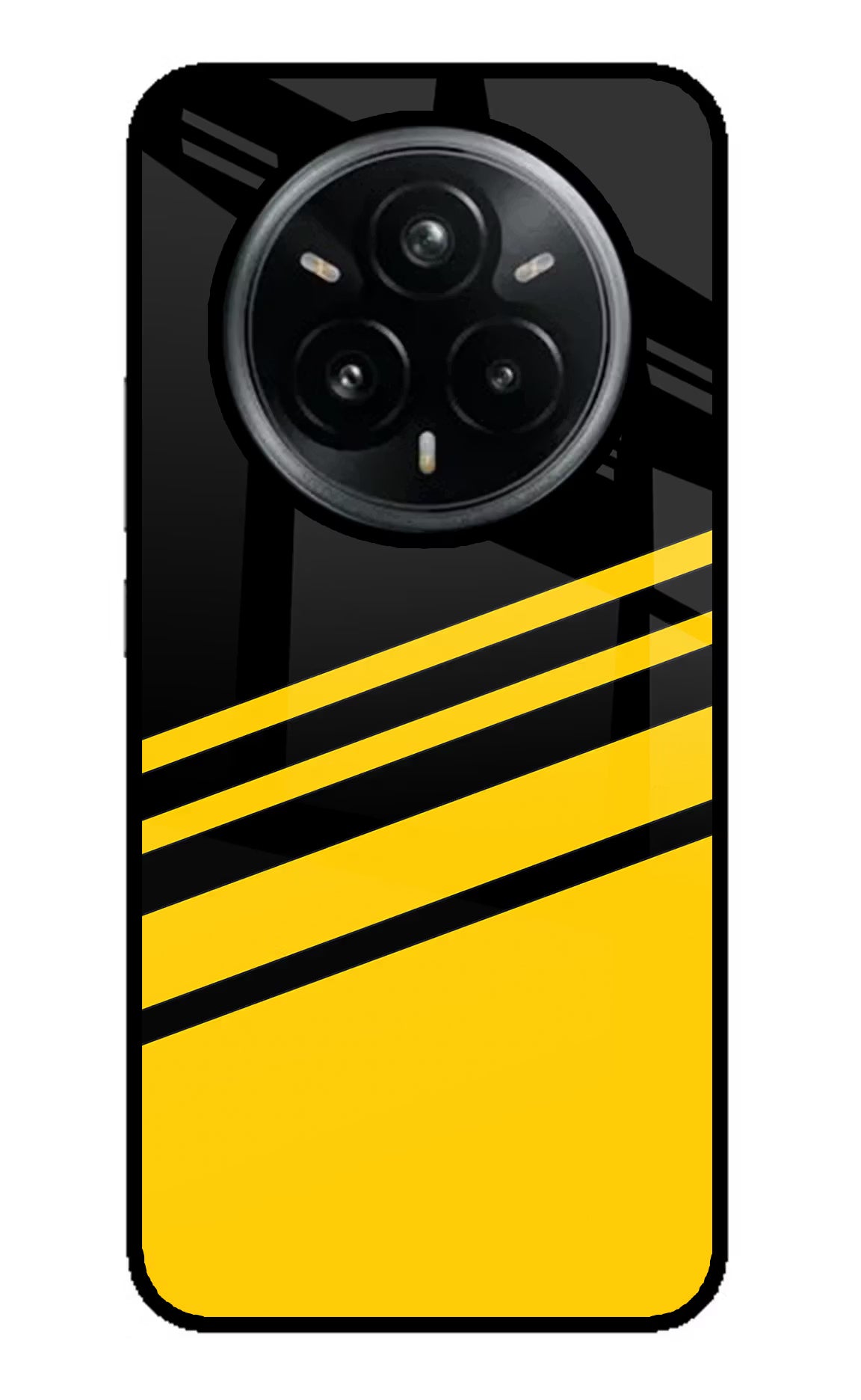 Yellow Shades Realme 14 Pro Plus 5G Glass Case - Yellow Shades Realme 14 Pro Plus 5G Glass Case Yellow Shades Realme 14 Pro Plus 5G Glass Case