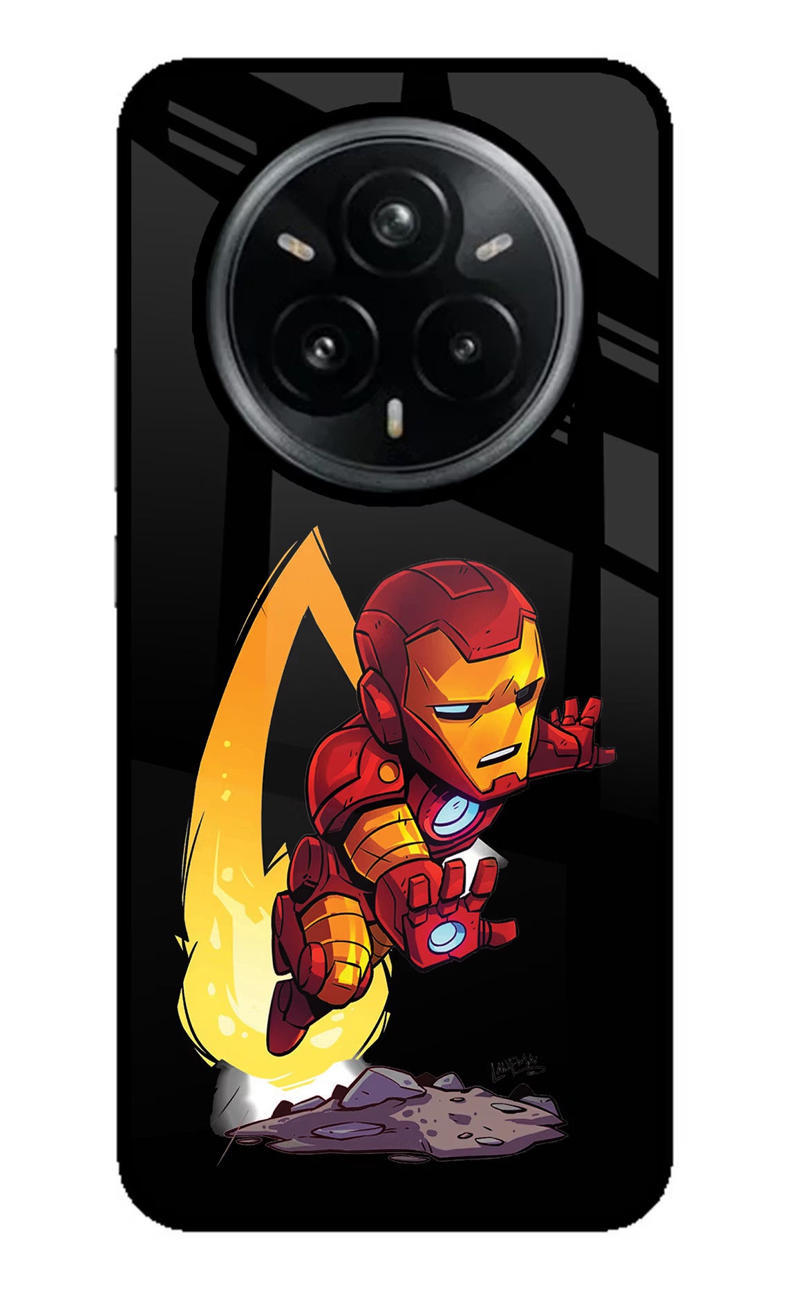 IronMan Realme 14 Pro Plus 5G Glass Case - IronMan Realme 14 Pro Plus 5G Glass Case IronMan Realme 14 Pro Plus 5G Glass Case