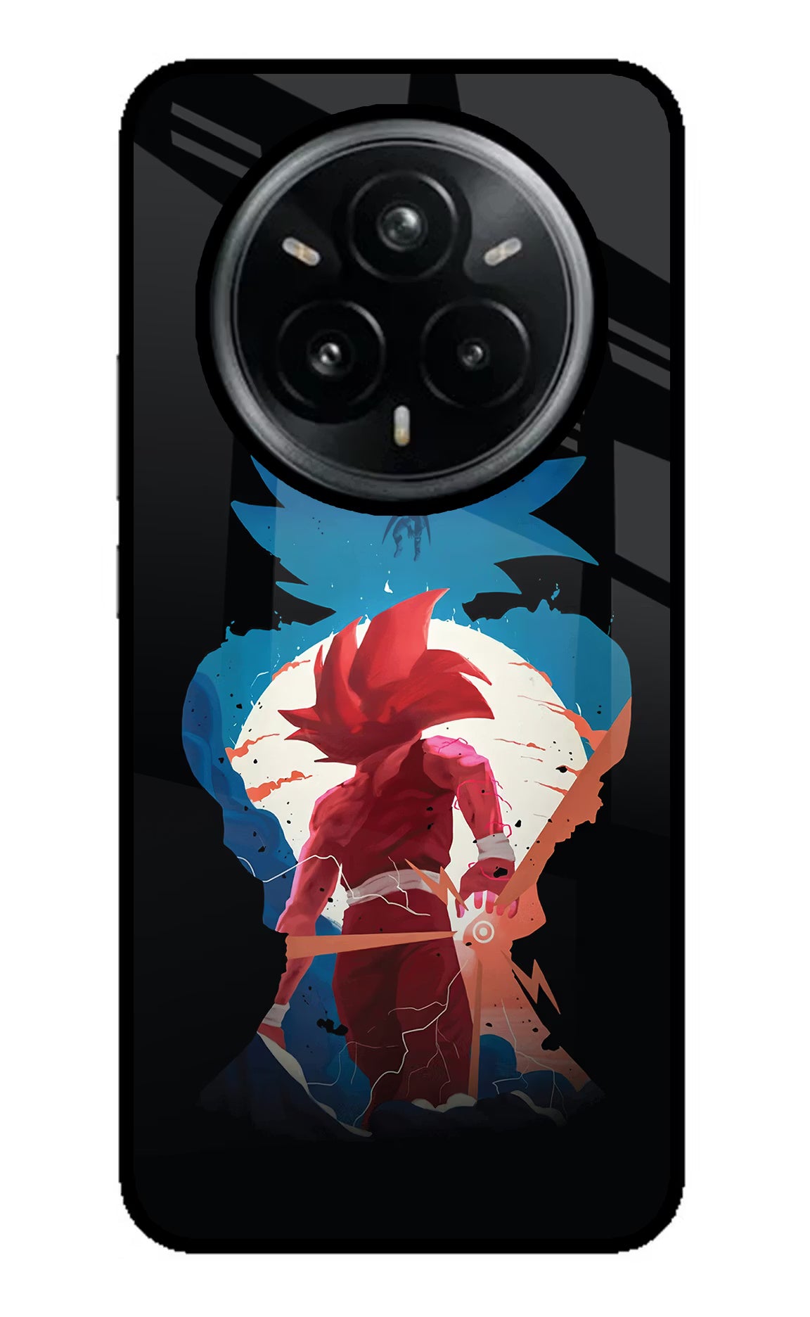 Goku Realme 14 Pro Plus 5G Glass Case - Goku Realme 14 Pro Plus 5G Glass Case Goku Realme 14 Pro Plus 5G Glass Case