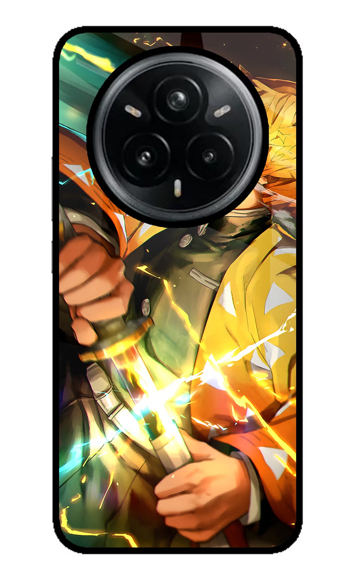 Demon Slayer Realme 14 Pro Plus 5G Glass Case - Demon Slayer Realme 14 Pro Plus 5G Glass Case Demon Slayer Realme 14 Pro Plus 5G Glass Case