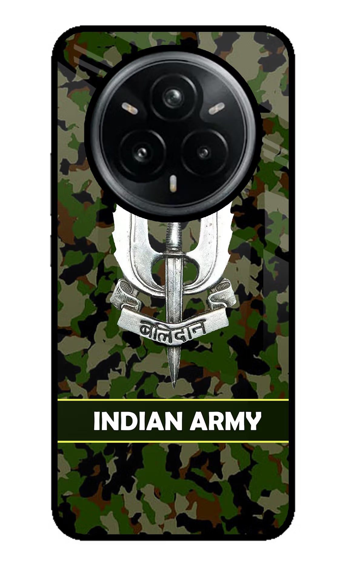 Balidan Indian Logo Realme 14 Pro Plus 5G Glass Case - Balidan Indian Logo Realme 14 Pro Plus 5G Glass Case Balidan Indian Logo Realme 14 Pro Plus 5G Glass Case