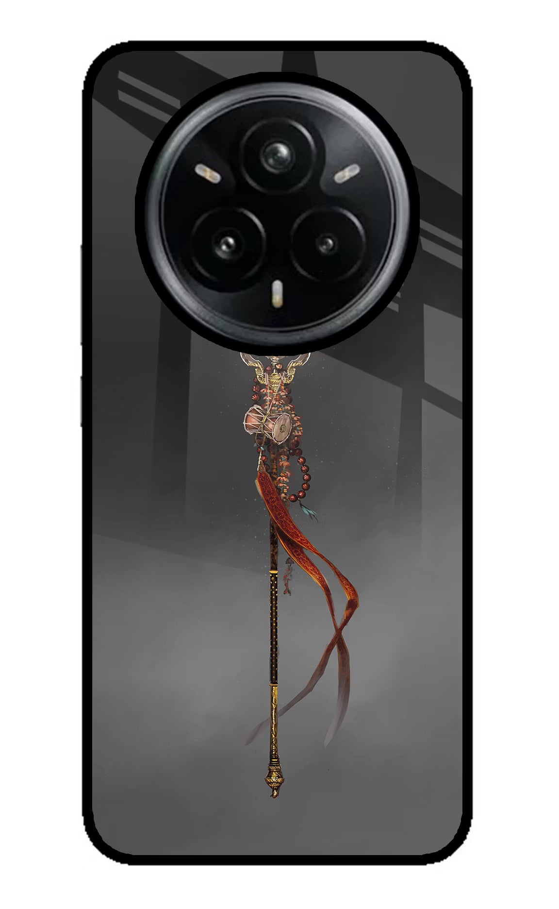 Shiv Trishul Realme 14 Pro Plus 5G Glass Case - Shiv Trishul Realme 14 Pro Plus 5G Glass Case Shiv Trishul Realme 14 Pro Plus 5G Glass Case