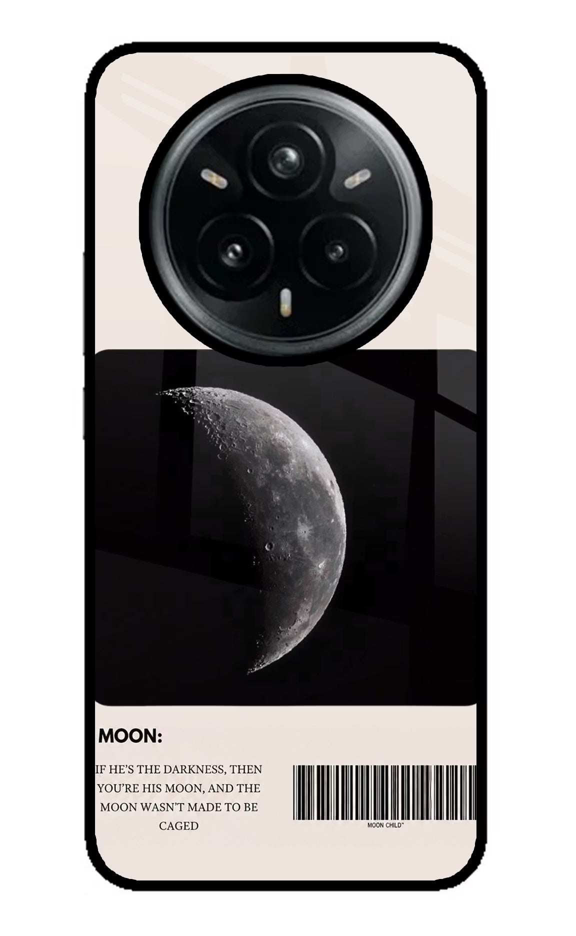 Moon Phase Realme 14 Pro Plus 5G Glass Case - Moon Phase Realme 14 Pro Plus 5G Glass Case Moon Phase Realme 14 Pro Plus 5G Glass Case