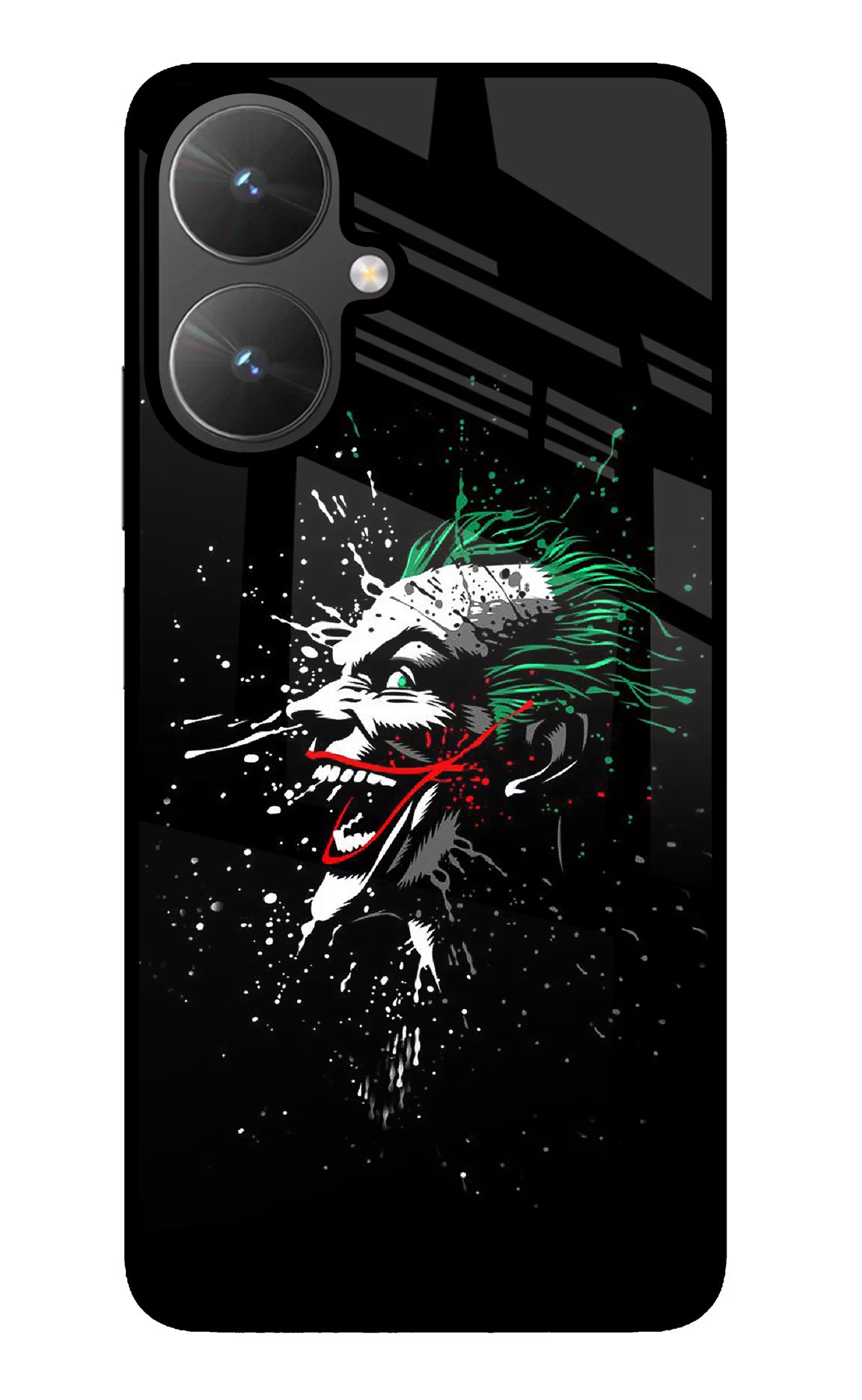 Joker Poco M6 5G Back Cover - Joker Poco M6 5G Glass Case Back Cover by Casekaro Joker Poco M6 5G Glass Case Back Cover by Casekaro