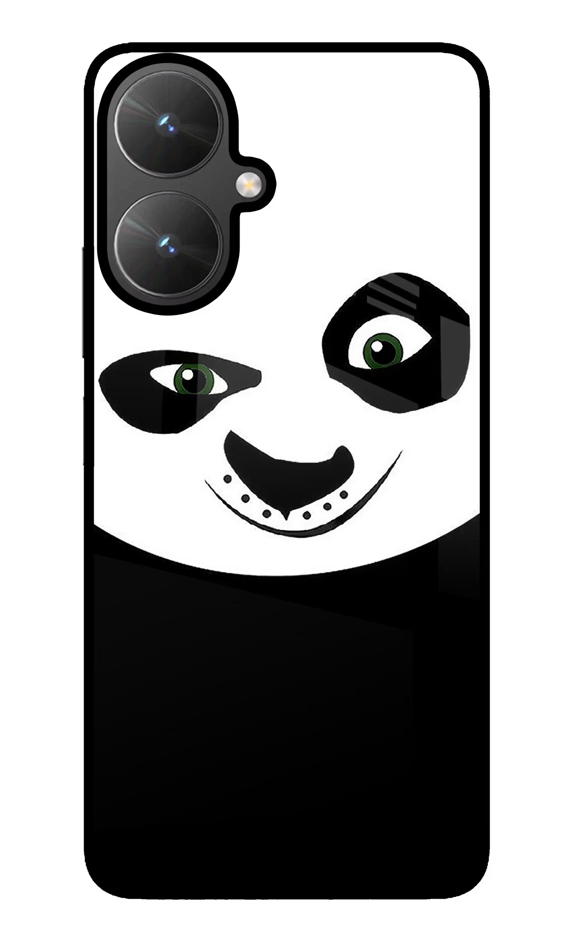 Panda Poco M6 5G Back Cover - Panda Poco M6 5G Glass Case Back Cover by Casekaro Panda Poco M6 5G Glass Case Back Cover by Casekaro