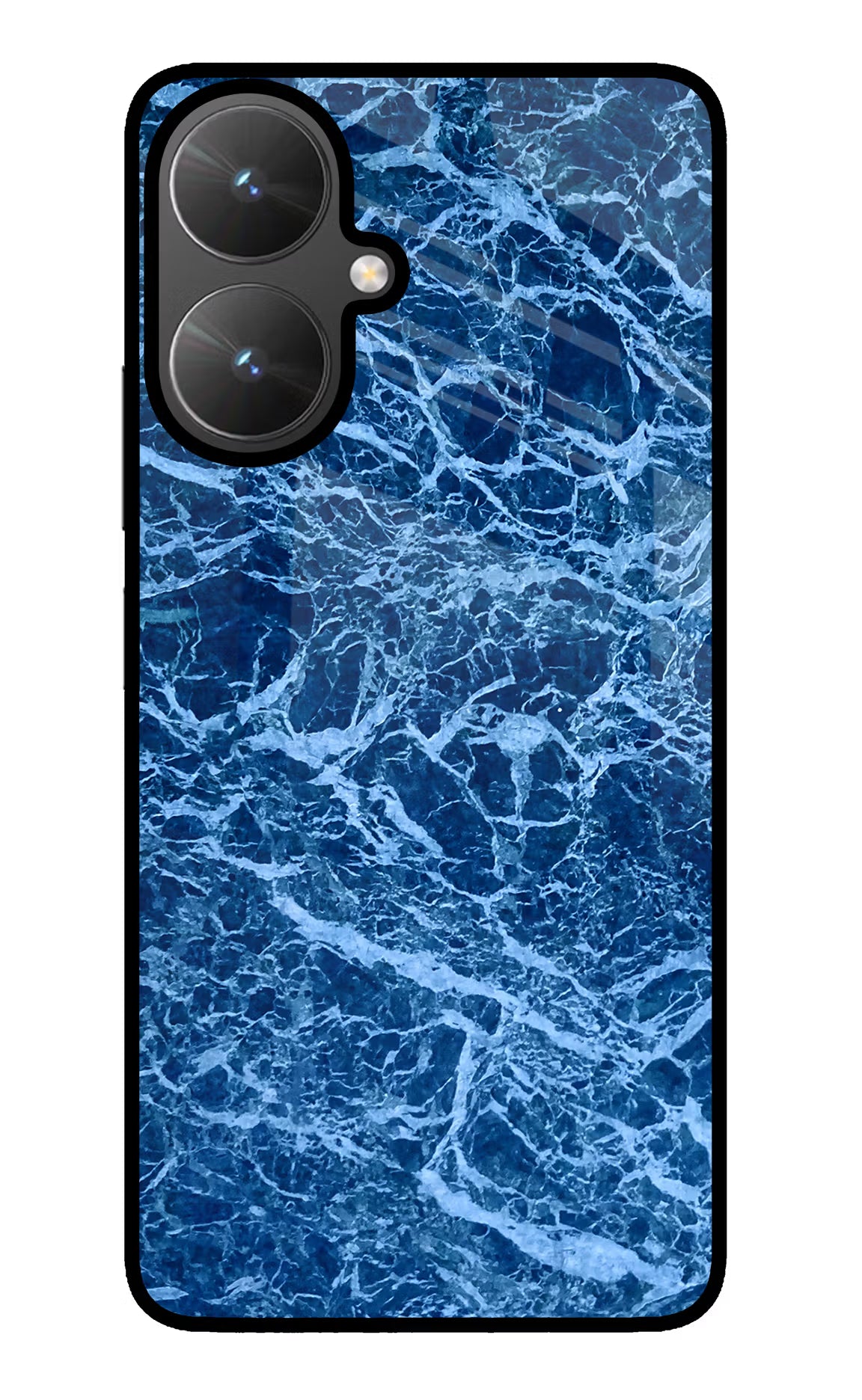 Blue Marble Poco M6 5G Glass Case - Blue Marble Poco M6 5G Glass Case Blue Marble Poco M6 5G Glass Case