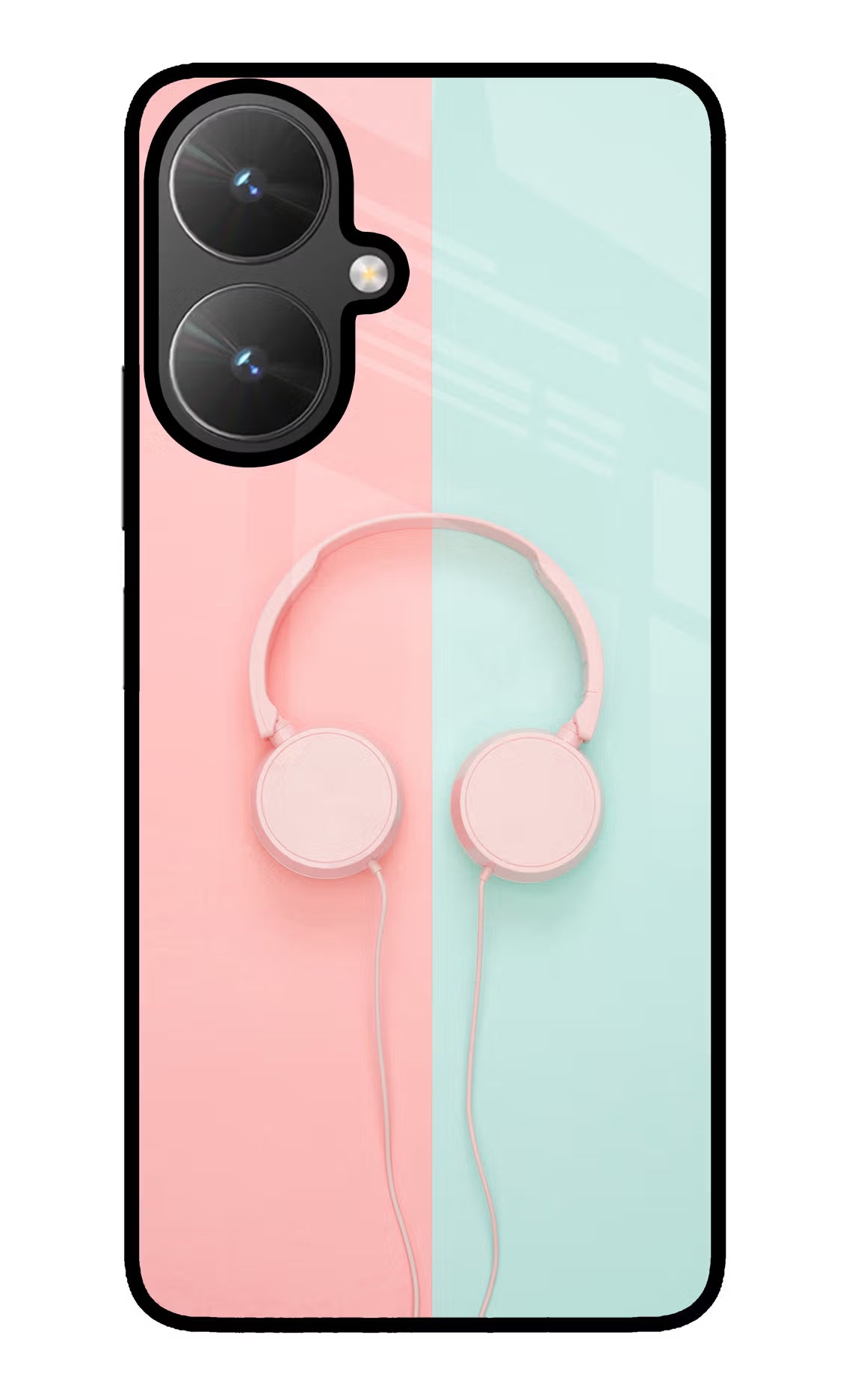 Music Lover Poco M6 5G Back Cover - Music Lover Poco M6 5G Glass Case Back Cover by Casekaro Music Lover Poco M6 5G Glass Case Back Cover by Casekaro