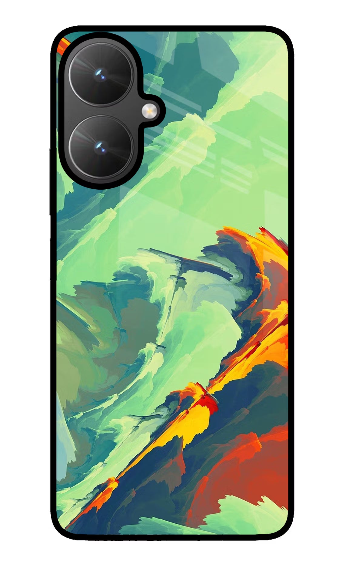 Paint Art Poco M6 5G Glass Case - Paint Art Poco M6 5G Glass Case Paint Art Poco M6 5G Glass Case