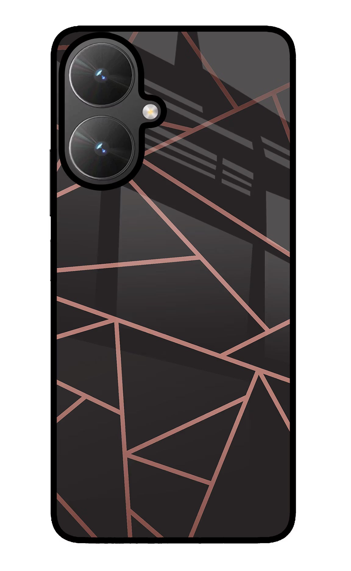 Geometric Pattern Poco M6 5G Back Cover - Geometric Pattern Poco M6 5G Glass Case Back Cover by Casekaro Geometric Pattern Poco M6 5G Glass Case Back Cover by Casekaro