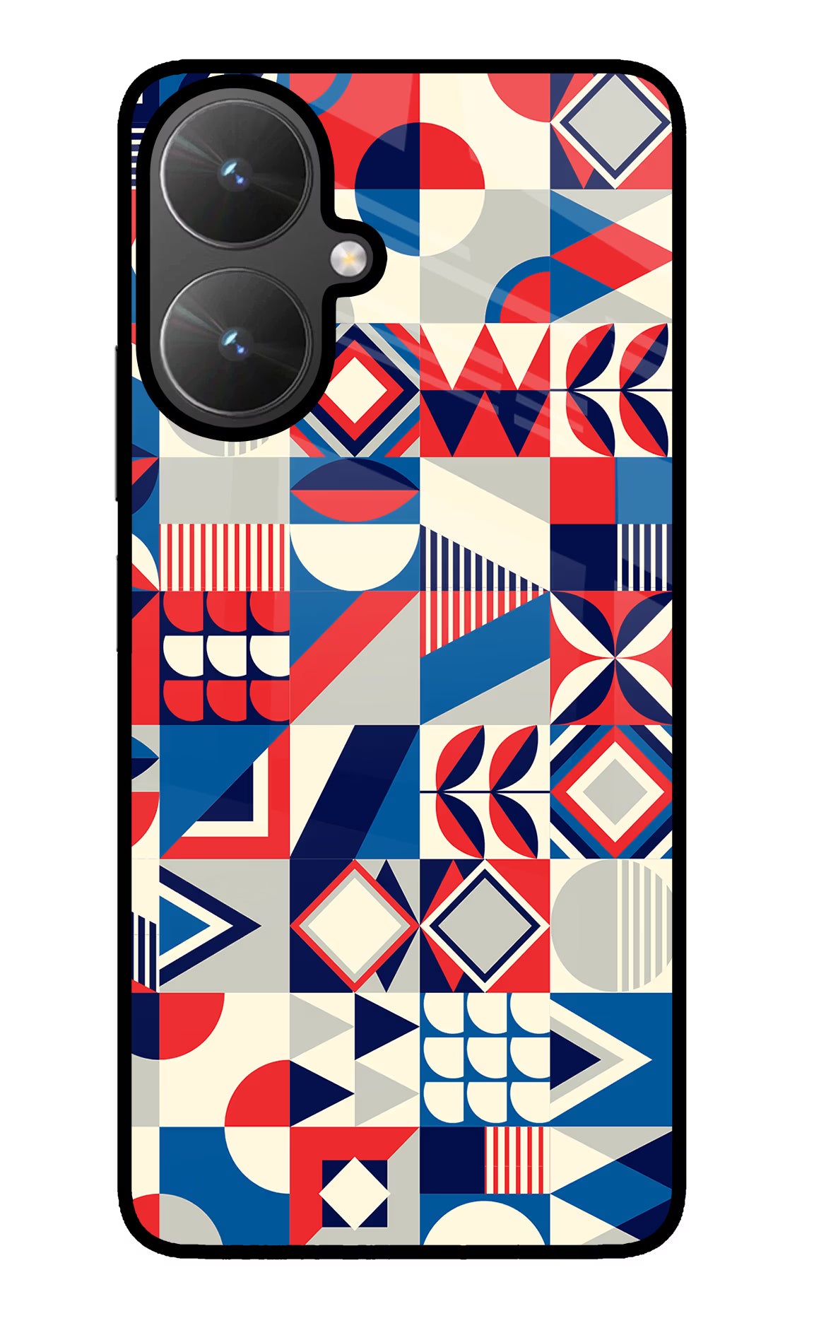 Colorful Pattern Poco M6 5G Glass Case - Colorful Pattern Poco M6 5G Glass Case Colorful Pattern Poco M6 5G Glass Case