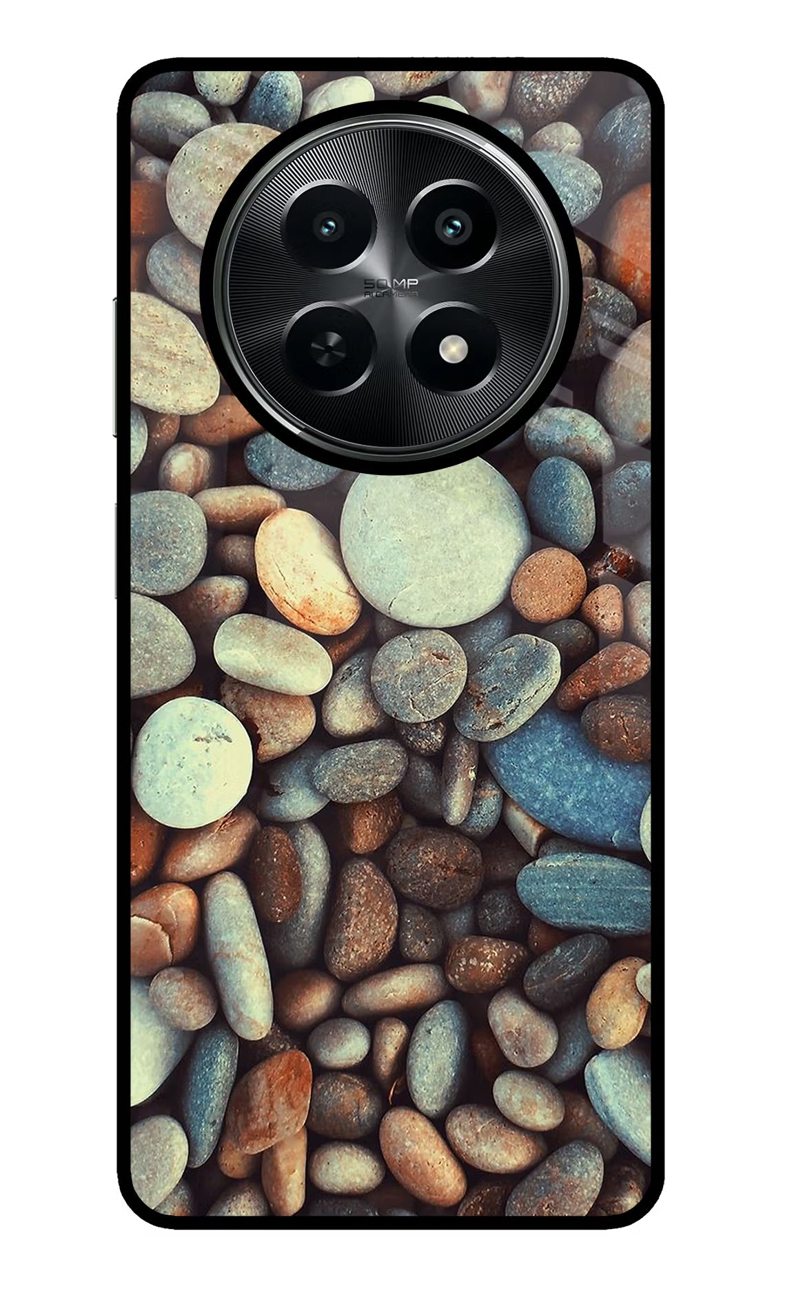 Pebble Realme C65 5G Glass Case - Pebble Realme C65 5G Glass Case Pebble Realme C65 5G Glass Case