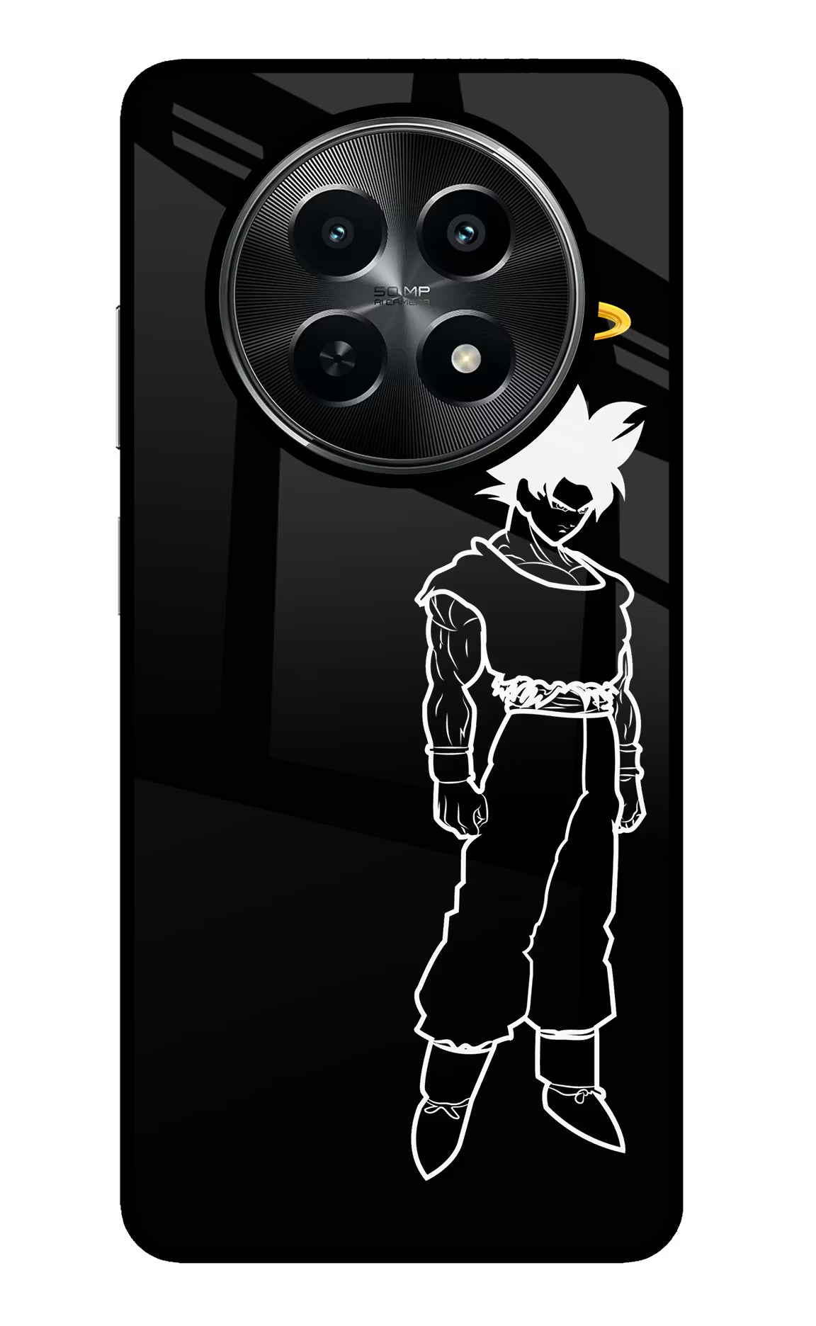 DBS Character Realme C65 5G Back Cover - DBS Character Realme C65 5G Glass Case Back Cover by Casekaro DBS Character Realme C65 5G Glass Case Back Cover by Casekaro