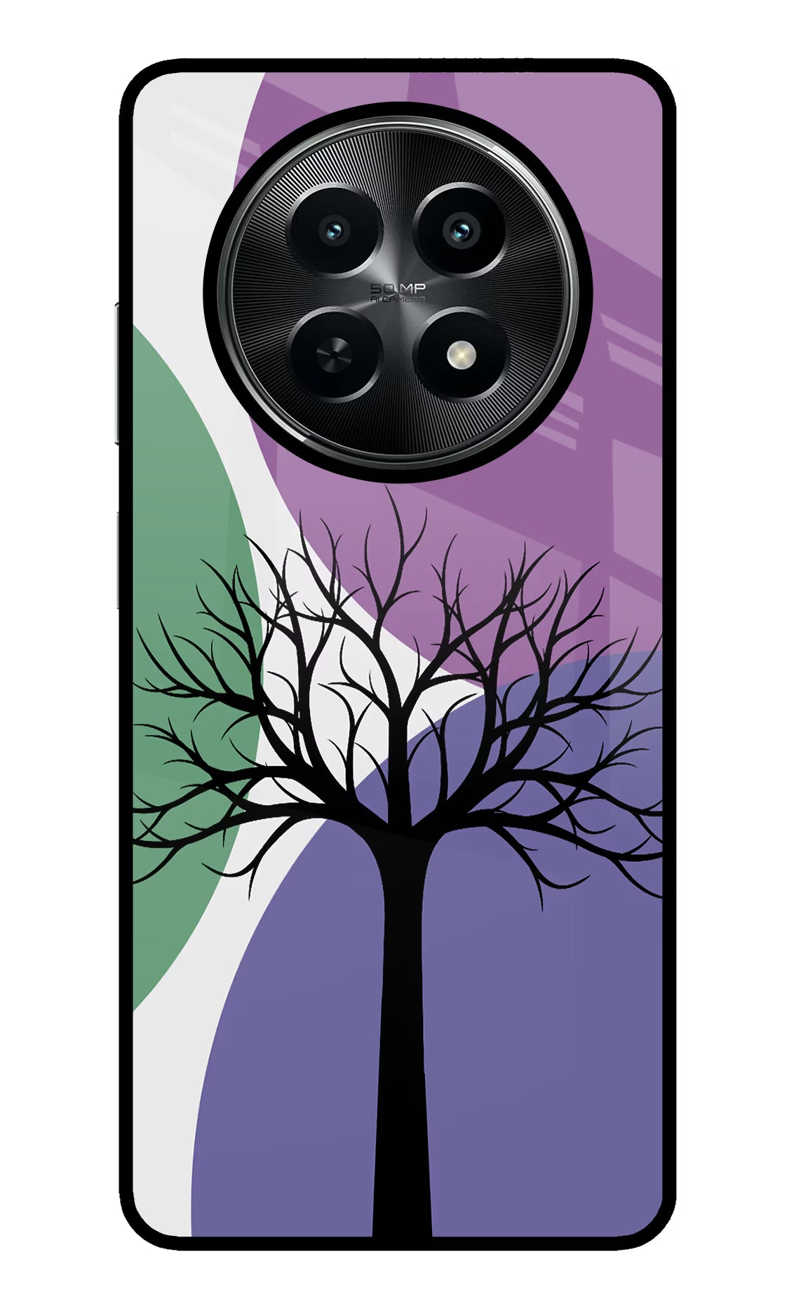 Tree Art Realme C65 5G Glass Case - Tree Art Realme C65 5G Glass Case Tree Art Realme C65 5G Glass Case
