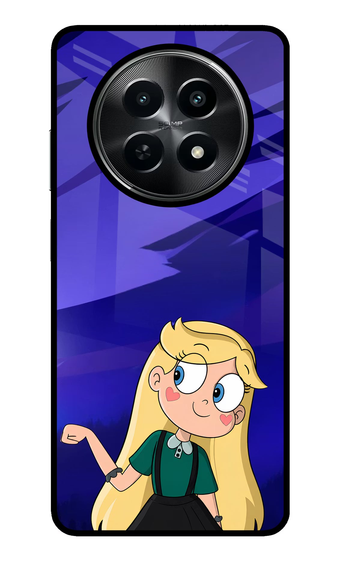 Star Glow Realme C65 5G Glass Case - Star Glow Realme C65 5G Glass Case Star Glow Realme C65 5G Glass Case