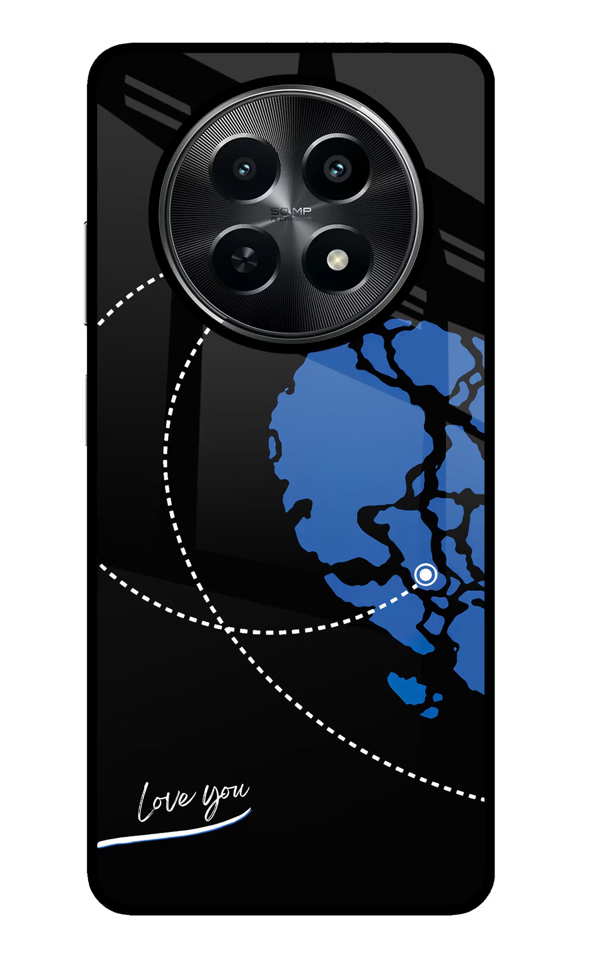 Love Orbit Realme C65 5G Glass Case - Love Orbit Realme C65 5G Glass Case Love Orbit Realme C65 5G Glass Case