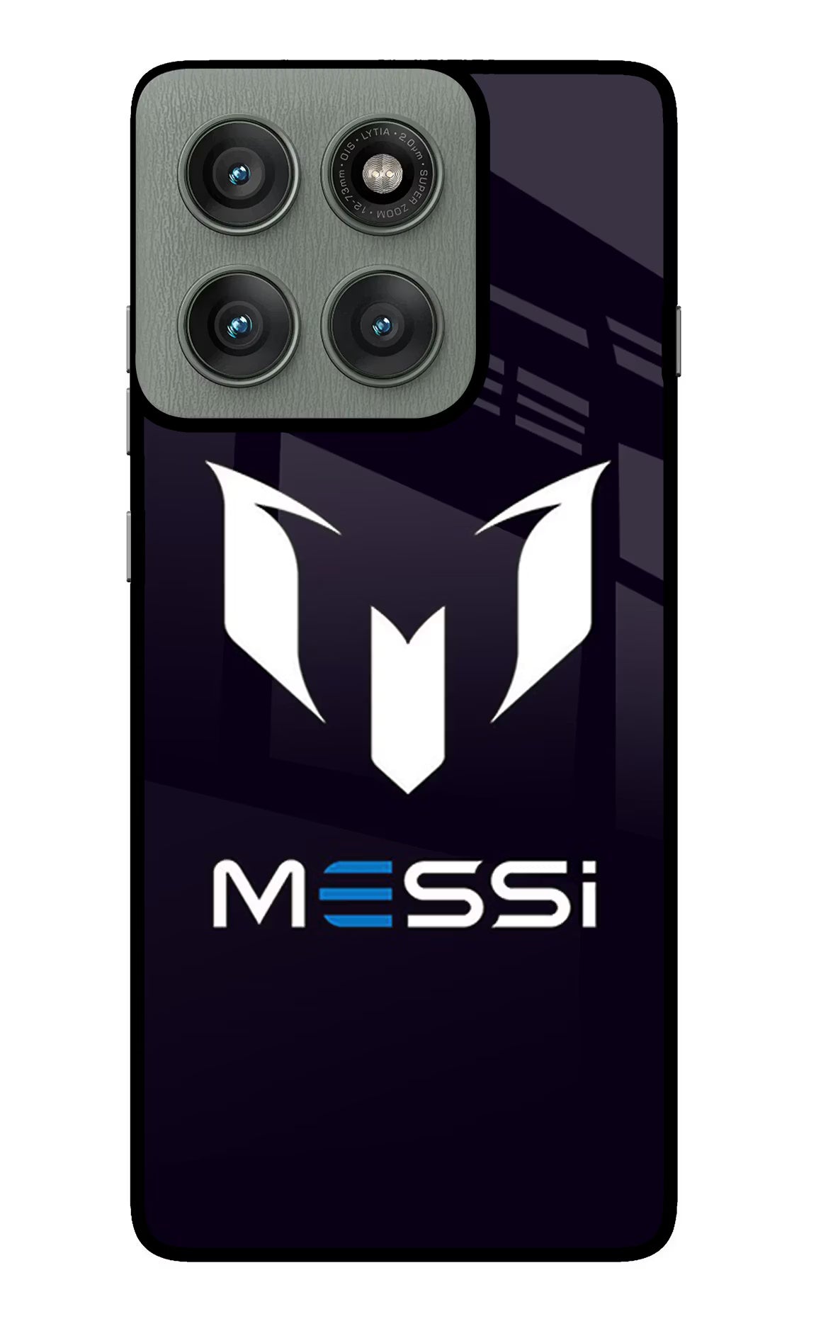 Messi Logo Moto Edge 60 Pro Glass Case - Messi Logo Moto Edge 60 Pro Glass Case Messi Logo Moto Edge 60 Pro Glass Case
