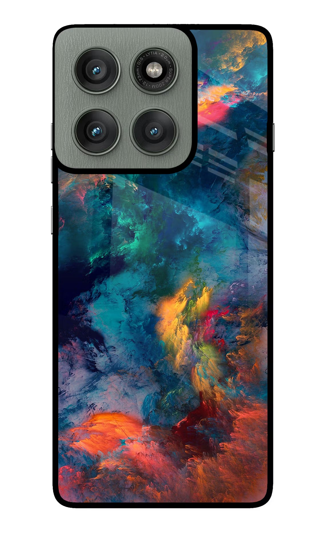 Artwork Paint Moto Edge 60 Pro Back Cover - Artwork Paint Moto Edge 60 Pro Glass Case Back Cover by Casekaro Artwork Paint Moto Edge 60 Pro Glass Case Back Cover by Casekaro