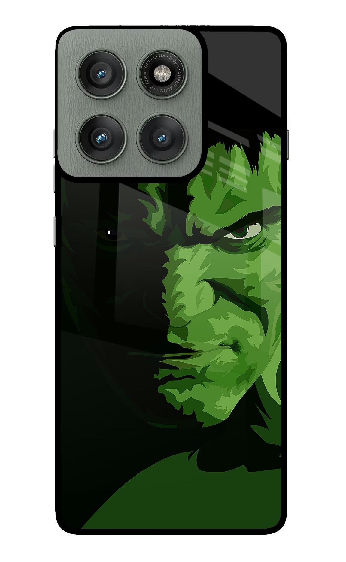 HULK Moto Edge 60 Pro Back Cover - HULK Moto Edge 60 Pro Glass Case Back Cover by Casekaro HULK Moto Edge 60 Pro Glass Case Back Cover by Casekaro