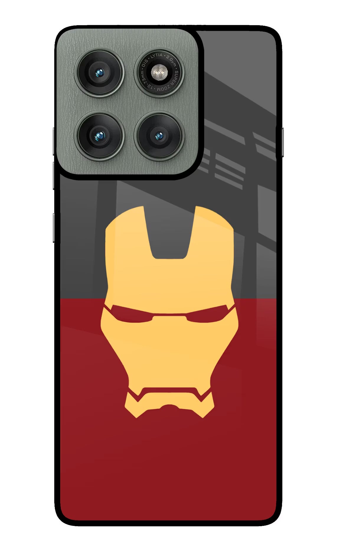 Ironman Moto Edge 60 Pro Back Cover - Ironman Moto Edge 60 Pro Glass Case Back Cover by Casekaro Ironman Moto Edge 60 Pro Glass Case Back Cover by Casekaro
