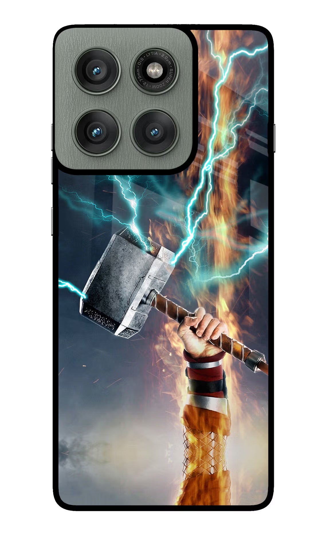 Thor Hammer Mjolnir Moto Edge 60 Pro Glass Case - Thor Hammer Mjolnir Moto Edge 60 Pro Glass Case Thor Hammer Mjolnir Moto Edge 60 Pro Glass Case