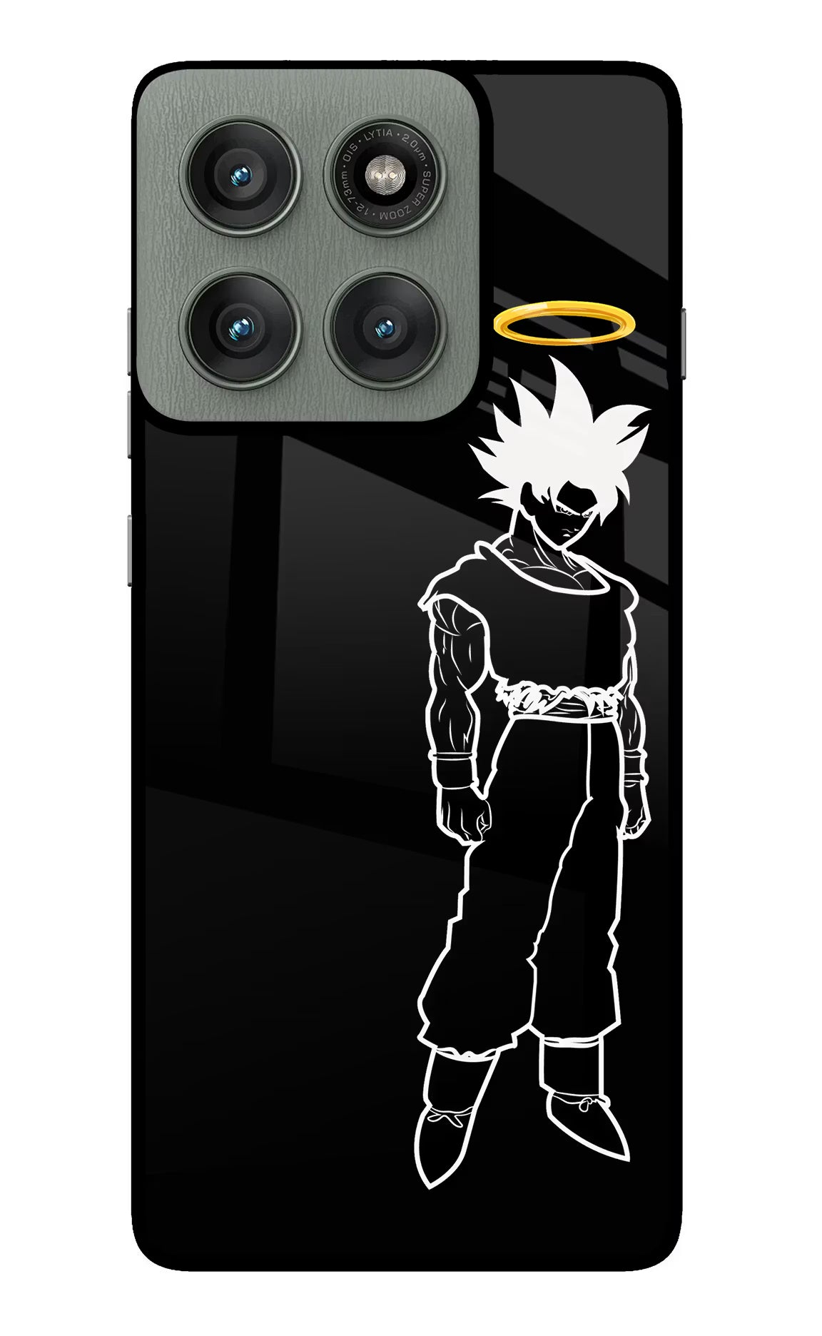 DBS Character Moto Edge 60 Pro Back Cover - DBS Character Moto Edge 60 Pro Glass Case Back Cover by Casekaro DBS Character Moto Edge 60 Pro Glass Case Back Cover by Casekaro