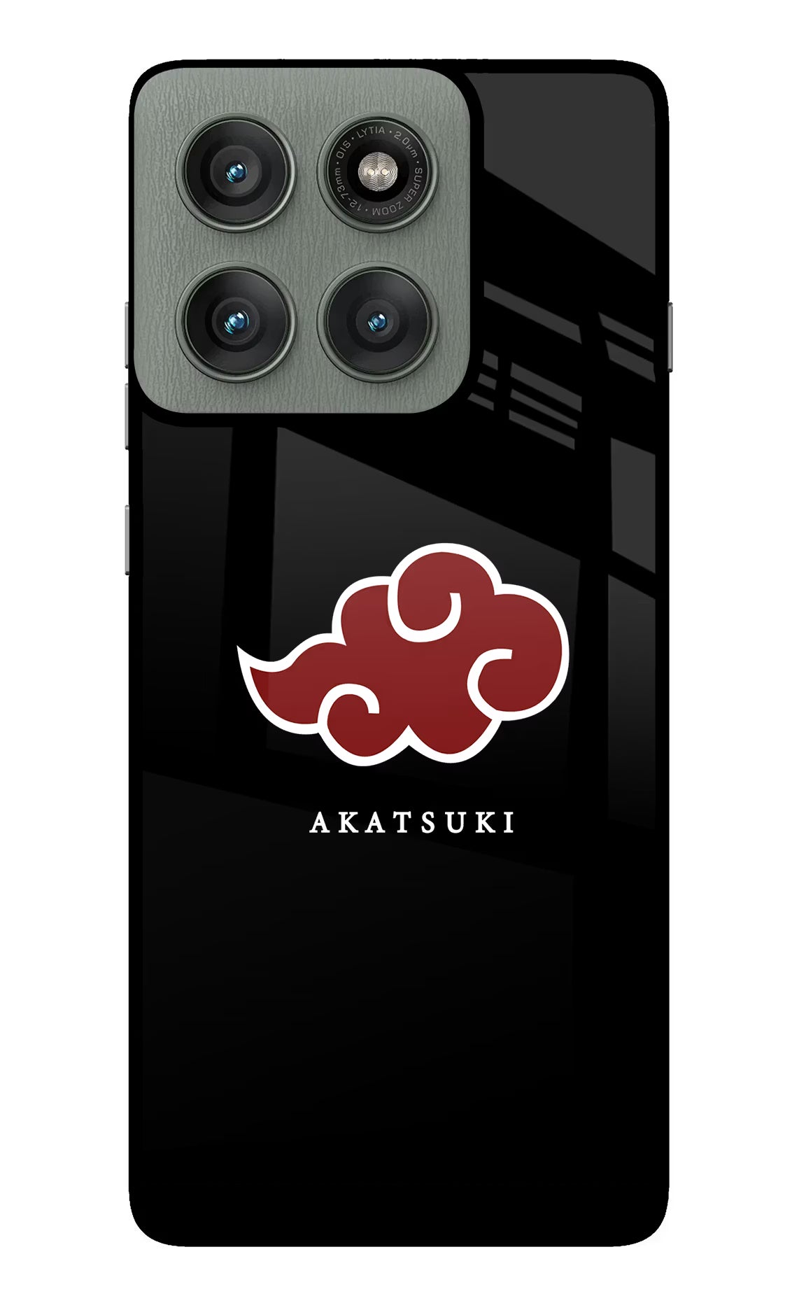 Akatsuki Moto Edge 60 Pro Back Cover - Akatsuki Moto Edge 60 Pro Glass Case Back Cover by Casekaro Akatsuki Moto Edge 60 Pro Glass Case Back Cover by Casekaro
