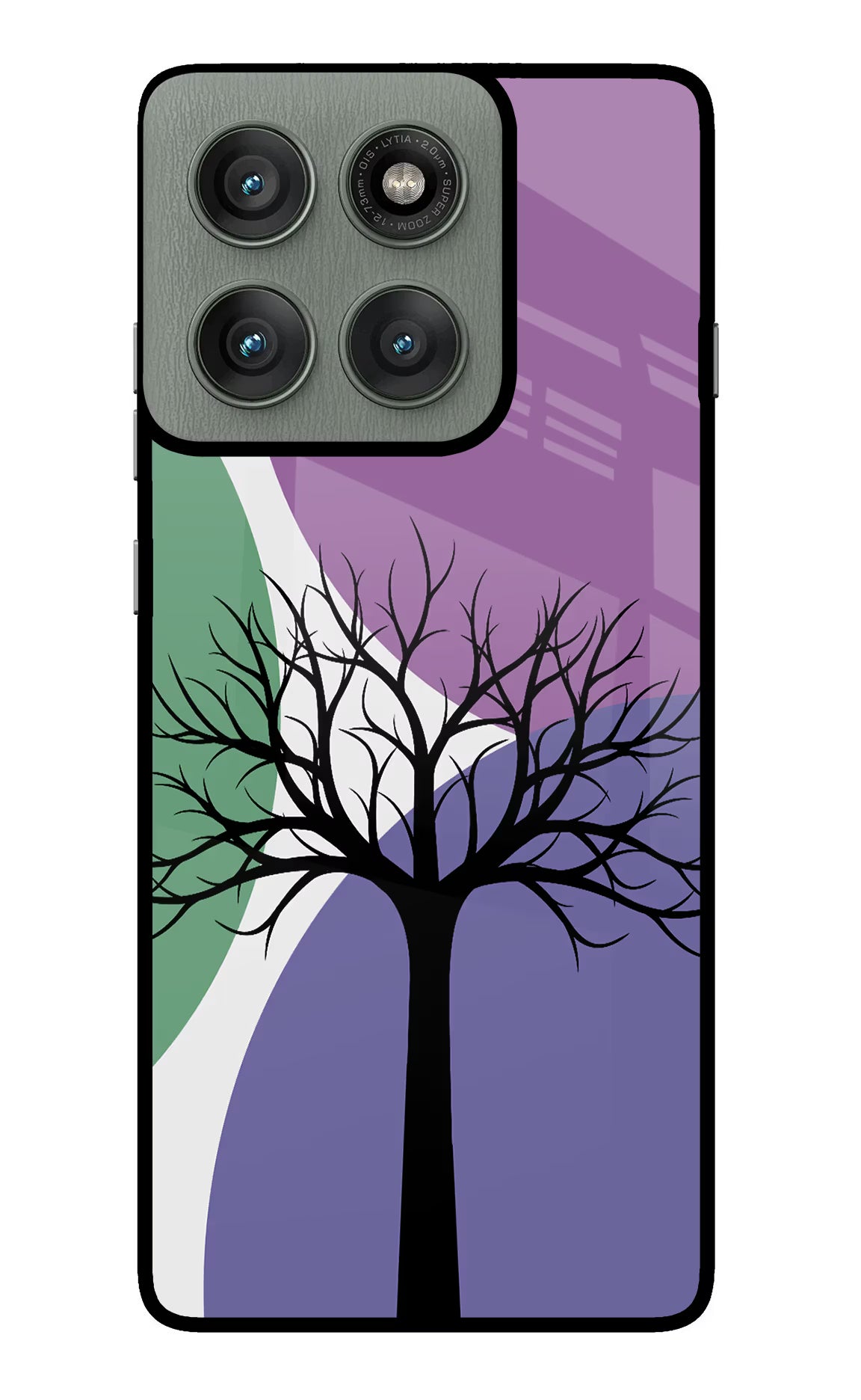 Tree Art Moto Edge 60 Pro Glass Case - Tree Art Moto Edge 60 Pro Glass Case Tree Art Moto Edge 60 Pro Glass Case