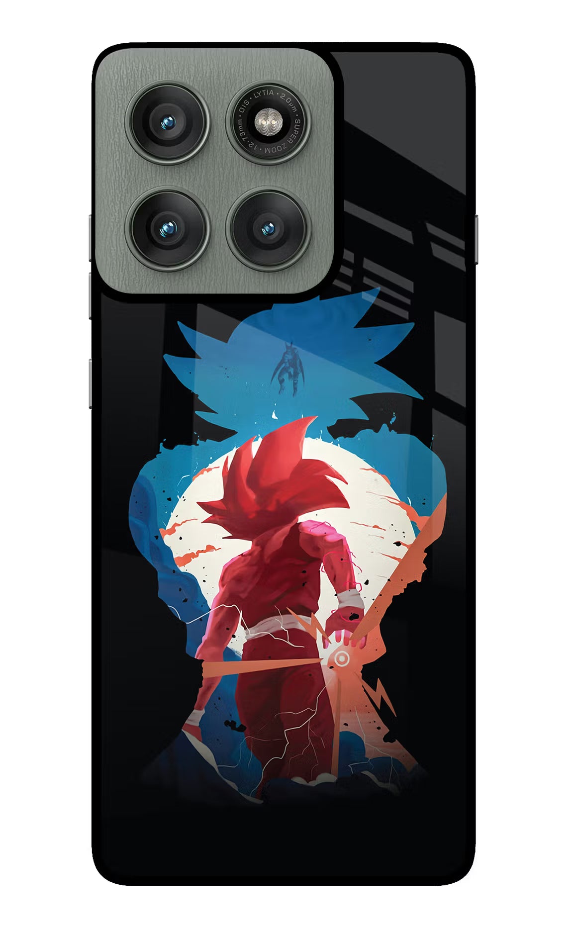 Goku Moto Edge 60 Pro Back Cover - Goku Moto Edge 60 Pro Glass Case Back Cover by Casekaro Goku Moto Edge 60 Pro Glass Case Back Cover by Casekaro