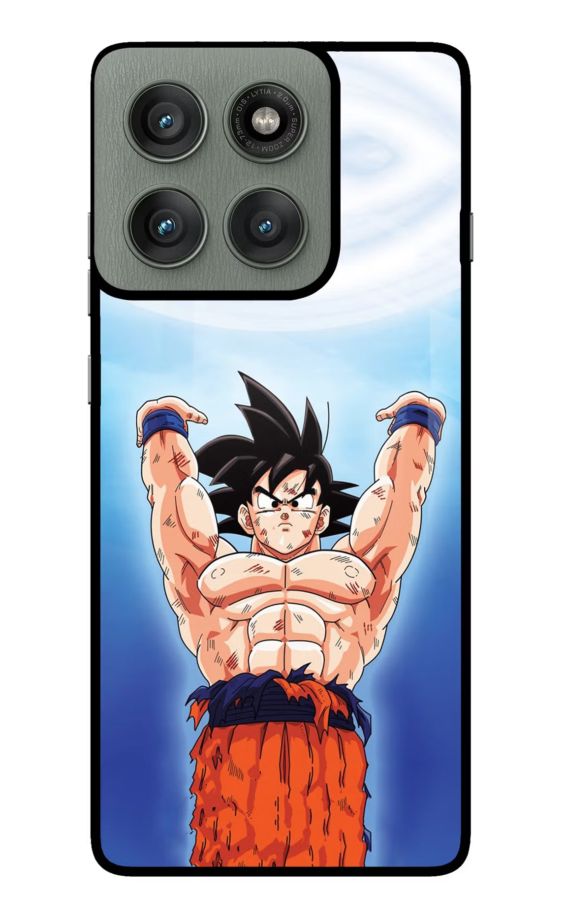 Goku Power Moto Edge 60 Pro Glass Case - Goku Power Moto Edge 60 Pro Glass Case Goku Power Moto Edge 60 Pro Glass Case