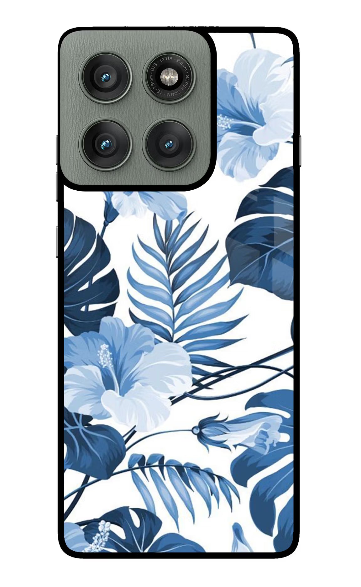 Fabric Art Moto Edge 60 Pro Back Cover - Fabric Art Moto Edge 60 Pro Glass Case Back Cover by Casekaro Fabric Art Moto Edge 60 Pro Glass Case Back Cover by Casekaro
