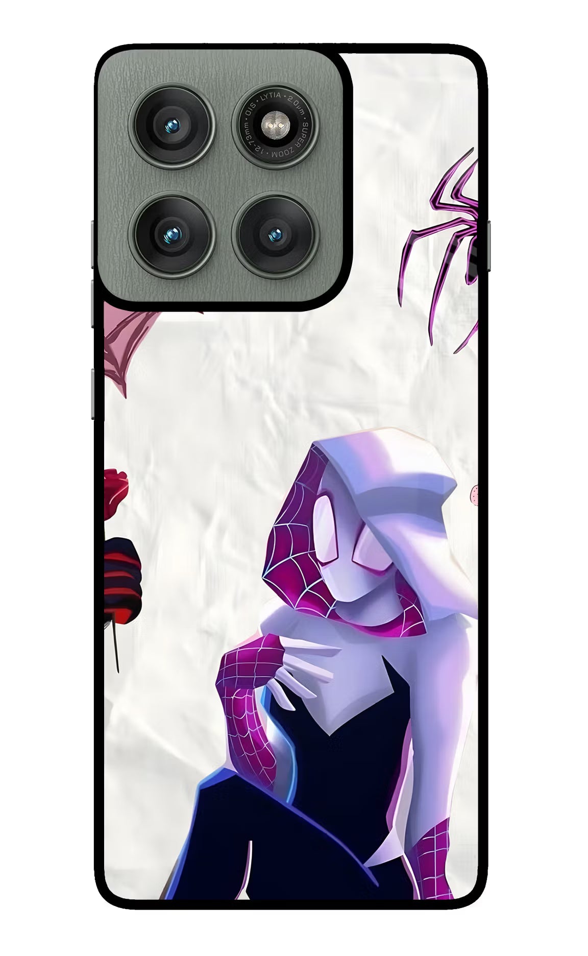 Gwen Verse Moto Edge 60 Pro Glass Case - Gwen Verse Moto Edge 60 Pro Glass Case Gwen Verse Moto Edge 60 Pro Glass Case