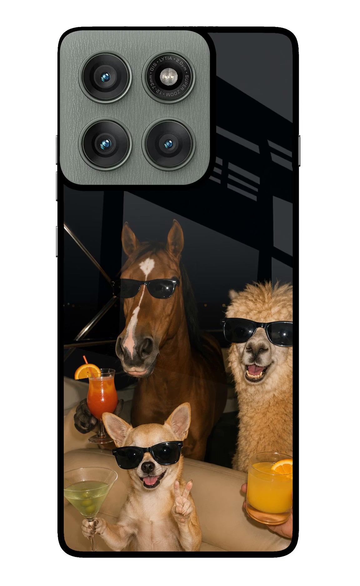 Party Squad Moto Edge 60 Pro Glass Case - Party Squad Moto Edge 60 Pro Glass Case Party Squad Moto Edge 60 Pro Glass Case