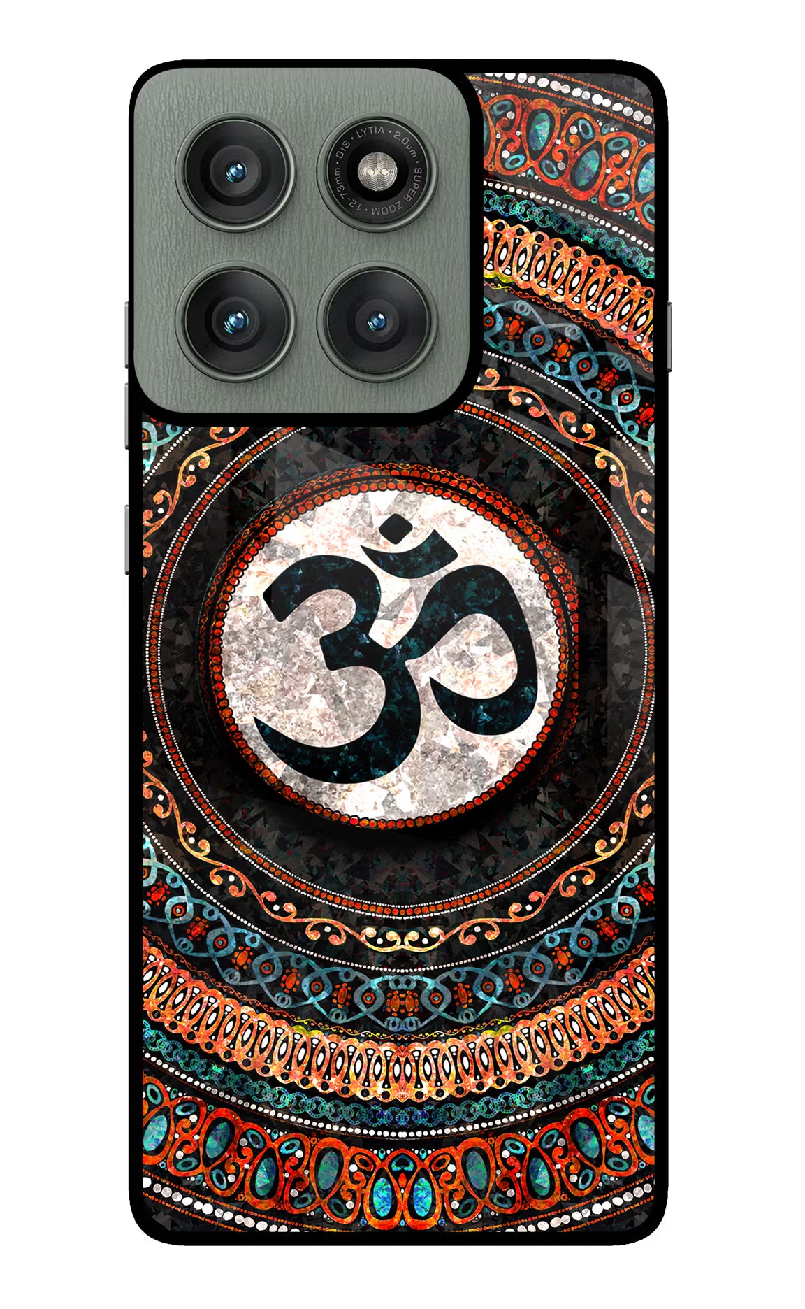 Om Culture Moto Edge 60 Pro Pop Case - Om Culture Moto Edge 60 Pro Pop Case by Casekaro Om Culture Moto Edge 60 Pro Pop Case by Casekaro