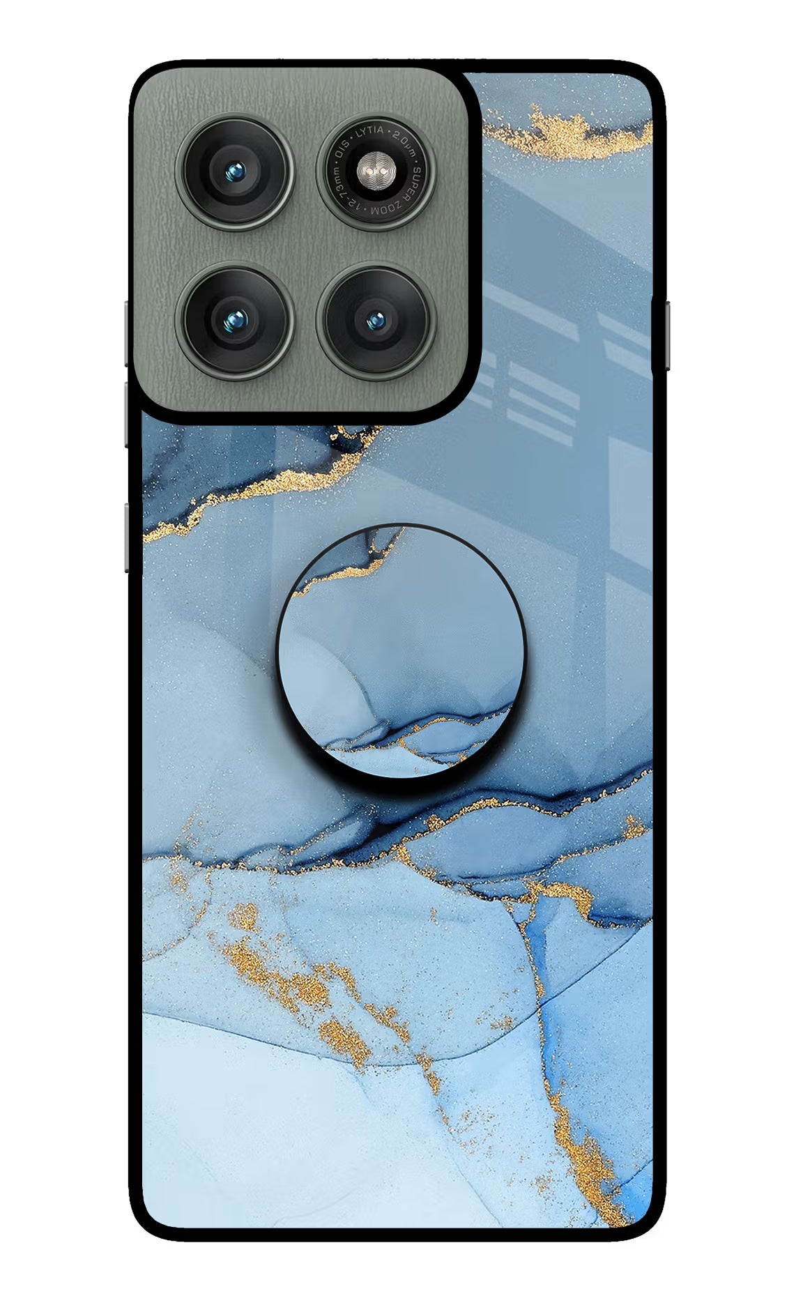 Blue Marble Moto Edge 60 Pro Pop Case - Blue Marble Moto Edge 60 Pro Pop Case by Casekaro Blue Marble Moto Edge 60 Pro Pop Case by Casekaro