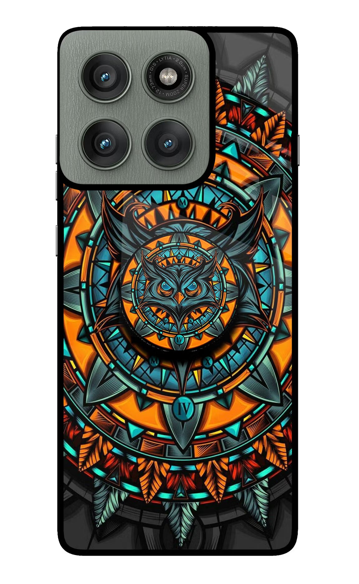 Angry Owl Moto Edge 60 Pro Pop Case - Angry Owl Moto Edge 60 Pro Pop Case by Casekaro Angry Owl Moto Edge 60 Pro Pop Case by Casekaro