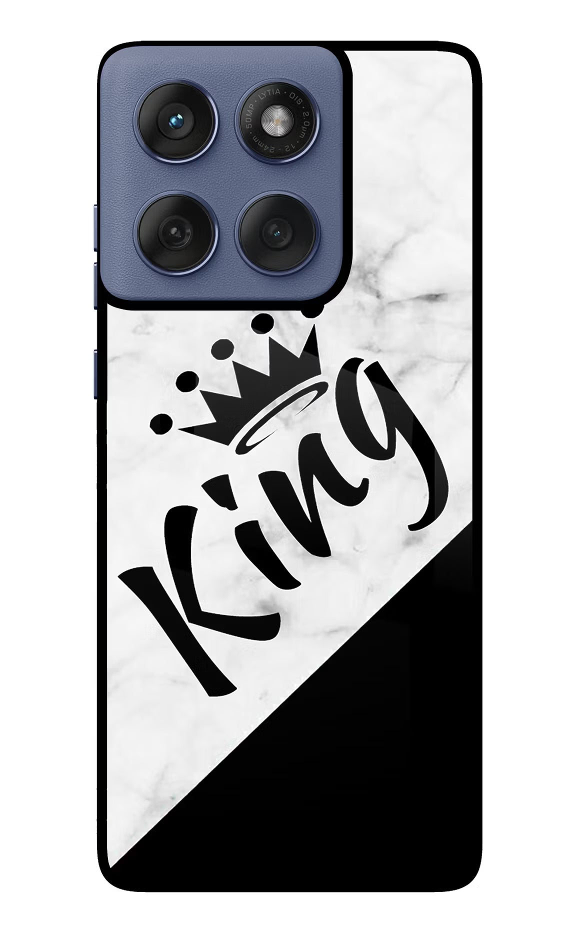 King Moto Edge 60 Fusion Back Cover - King Moto Edge 60 Fusion Glass Case Back Cover by Casekaro King Moto Edge 60 Fusion Glass Case Back Cover by Casekaro