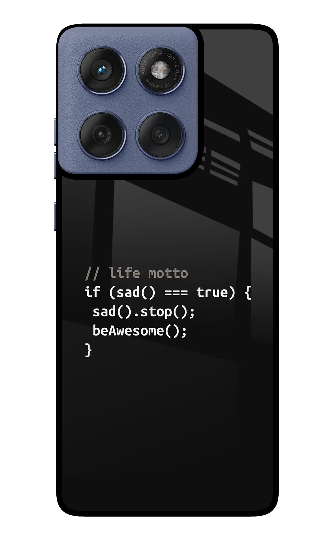 Life Motto Code Moto Edge 60 Fusion Glass Case - Life Motto Code Moto Edge 60 Fusion Glass Case Life Motto Code Moto Edge 60 Fusion Glass Case
