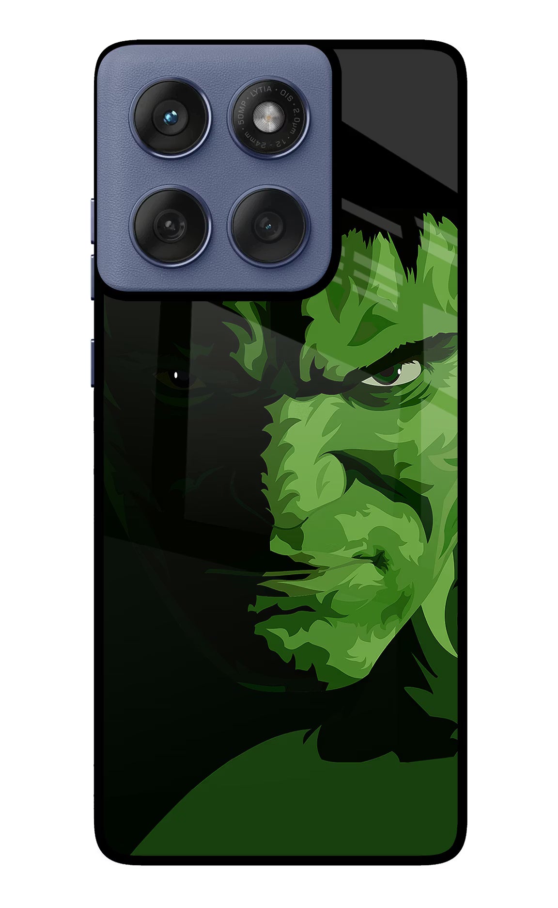 HULK Moto Edge 60 Fusion Back Cover - HULK Moto Edge 60 Fusion Glass Case Back Cover by Casekaro HULK Moto Edge 60 Fusion Glass Case Back Cover by Casekaro