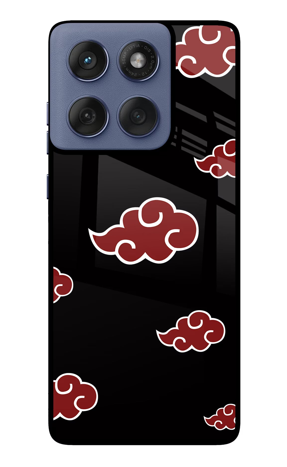 Akatsuki Moto Edge 60 Fusion Glass Case Back Cover by Casekaro