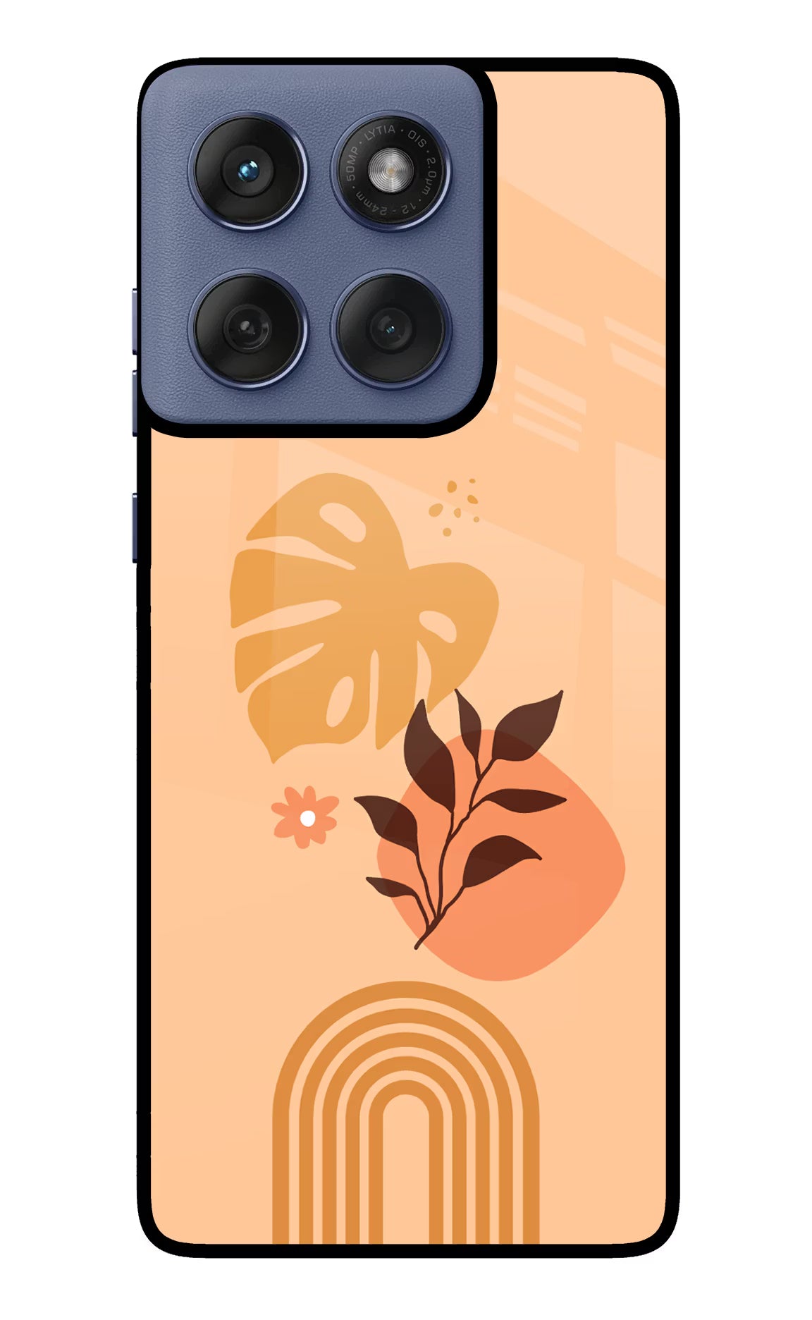 Bohemian Art Moto Edge 60 Fusion Back Cover - Bohemian Art Moto Edge 60 Fusion Glass Case Back Cover by Casekaro Bohemian Art Moto Edge 60 Fusion Glass Case Back Cover by Casekaro