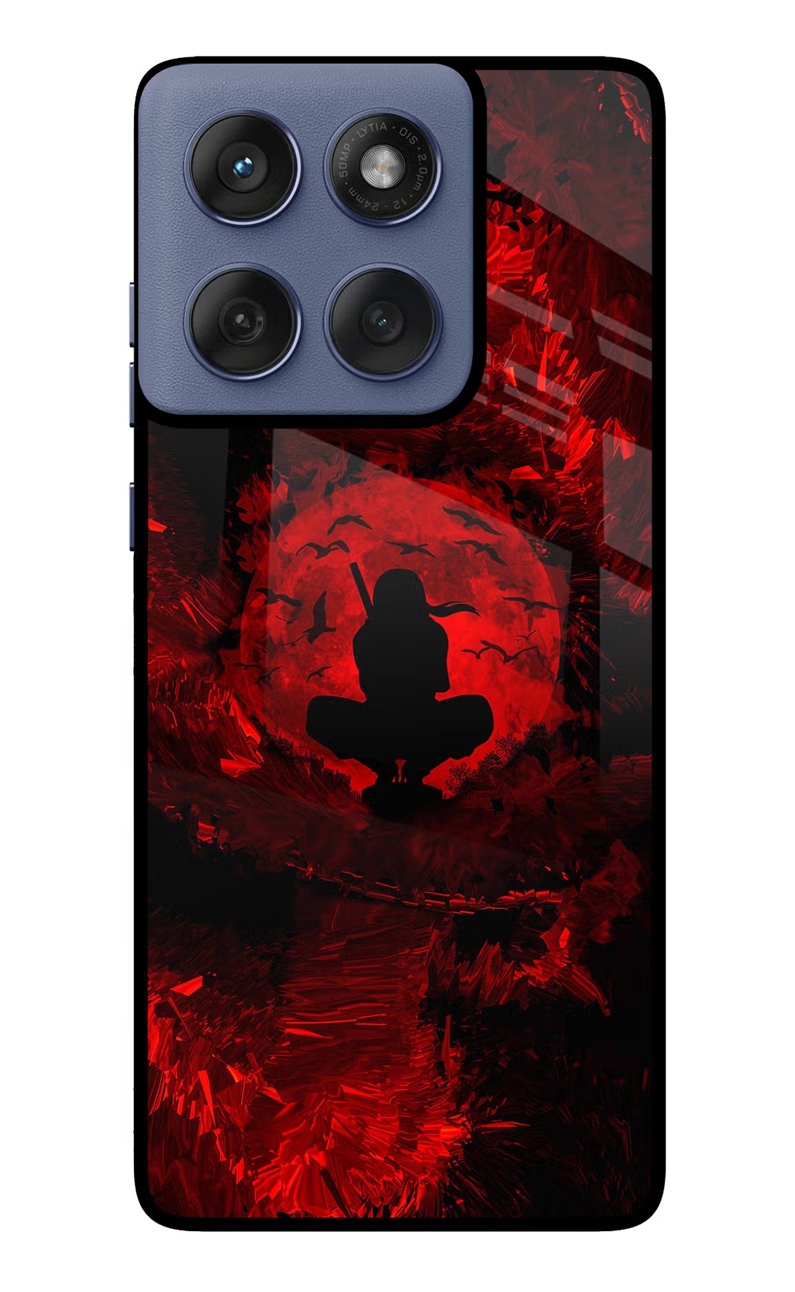 Itachi Uchiha Moto Edge 60 Fusion Glass Case - Itachi Uchiha Moto Edge 60 Fusion Glass Case Itachi Uchiha Moto Edge 60 Fusion Glass Case