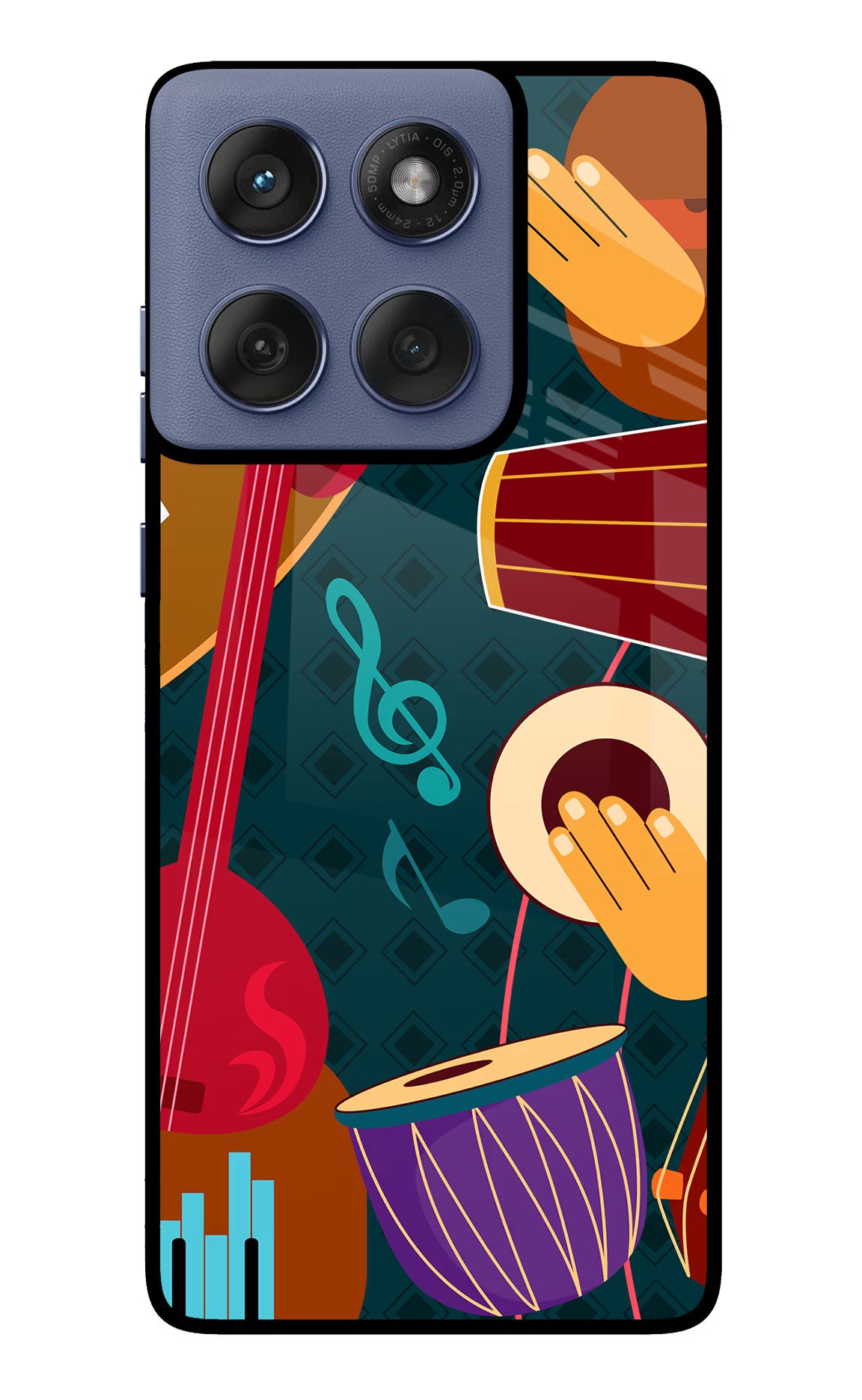 Music Instrument Moto Edge 60 Fusion Glass Case - Music Instrument Moto Edge 60 Fusion Glass Case Music Instrument Moto Edge 60 Fusion Glass Case