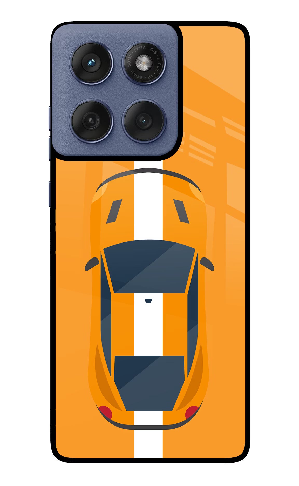 Highway Pursuit Moto Edge 60 Fusion Back Cover - Highway Pursuit Moto Edge 60 Fusion Glass Case Back Cover by Casekaro Highway Pursuit Moto Edge 60 Fusion Glass Case Back Cover by Casekaro