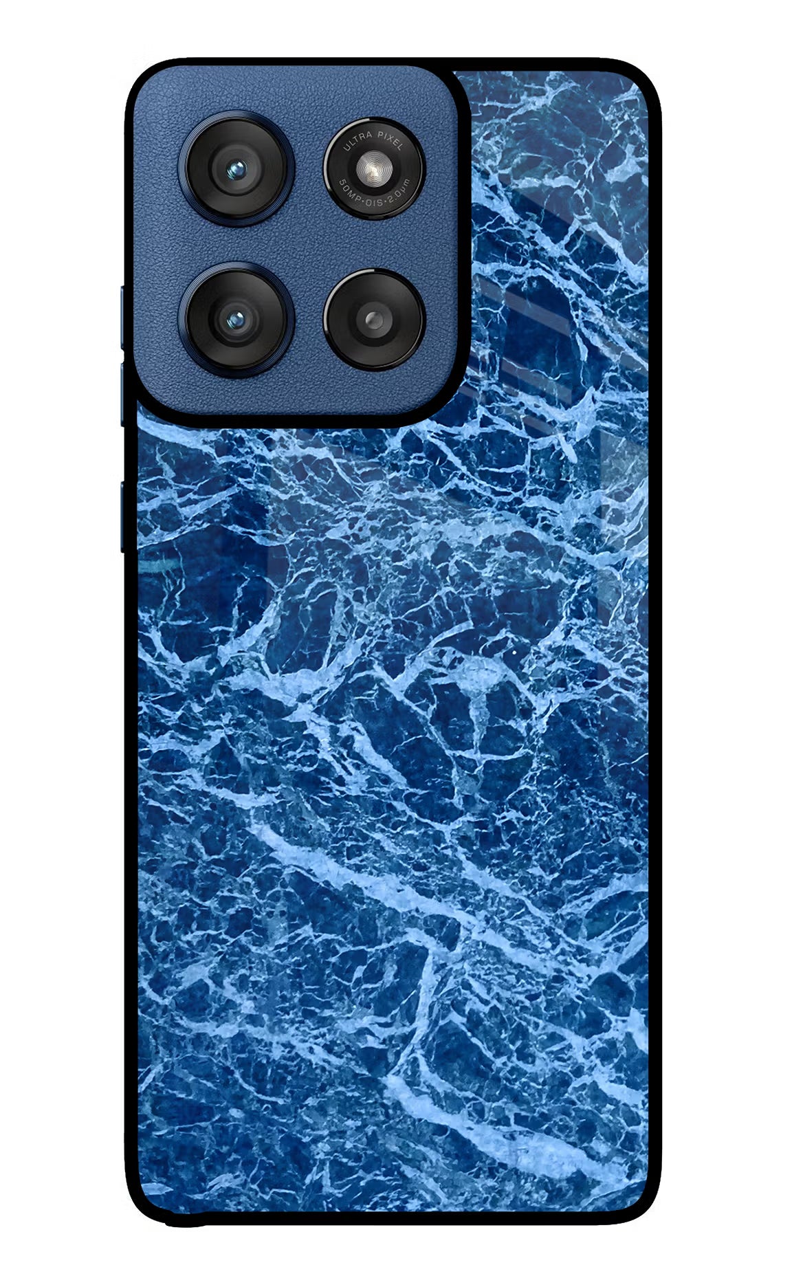 Blue Marble Moto Edge 60 Stylus Back Cover - Blue Marble Moto Edge 60 Stylus Glass Case Back Cover by Casekaro Blue Marble Moto Edge 60 Stylus Glass Case Back Cover by Casekaro