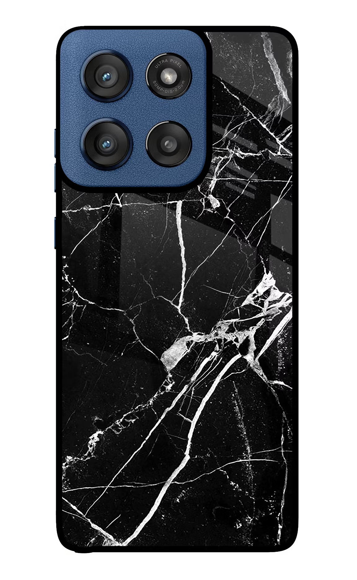 Black Marble Pattern Moto Edge 60 Stylus Back Cover - Black Marble Pattern Moto Edge 60 Stylus Glass Case Back Cover by Casekaro Black Marble Pattern Moto Edge 60 Stylus Glass Case Back Cover by Casekaro